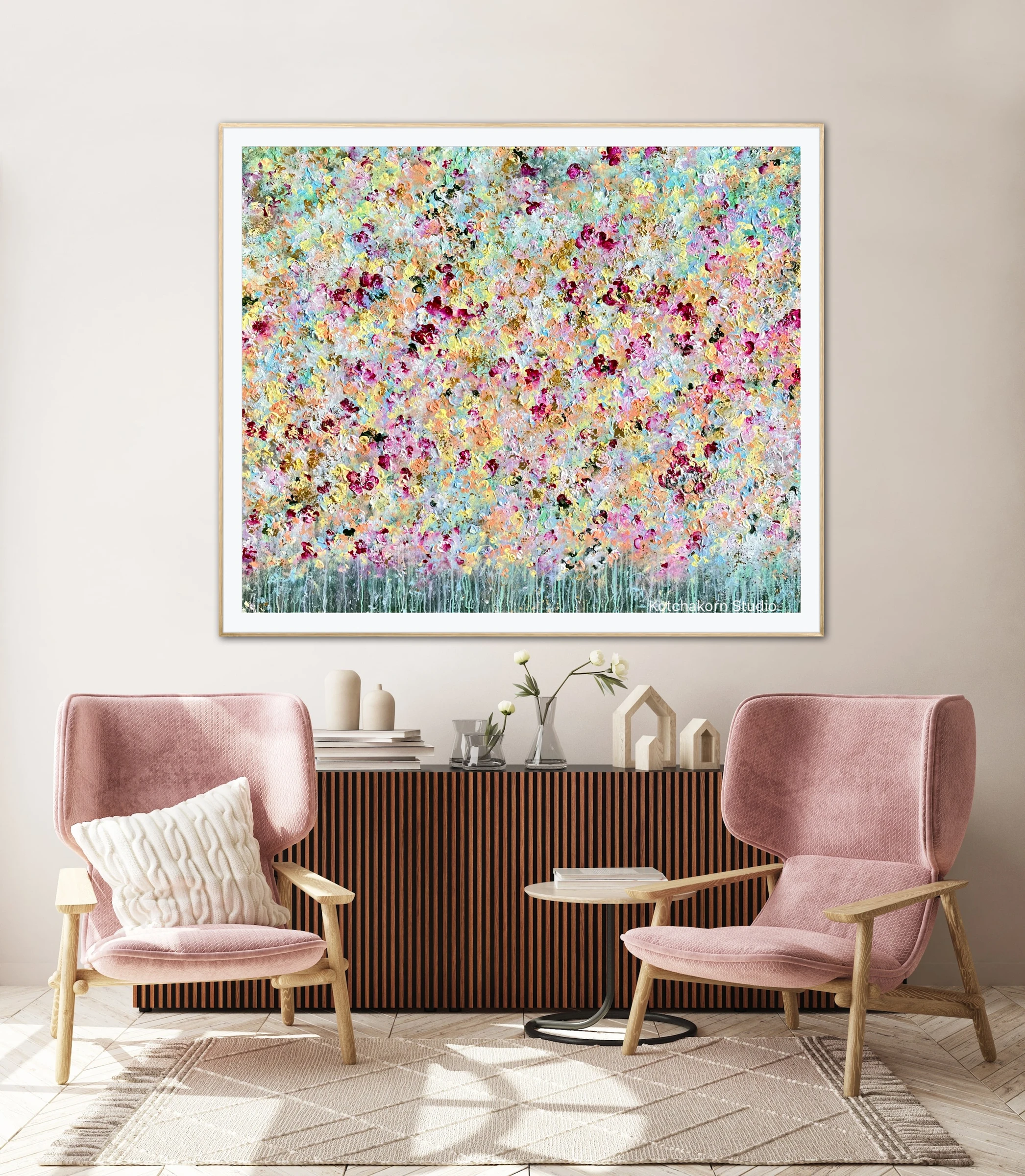 The Morning Bloom (120x100cm)