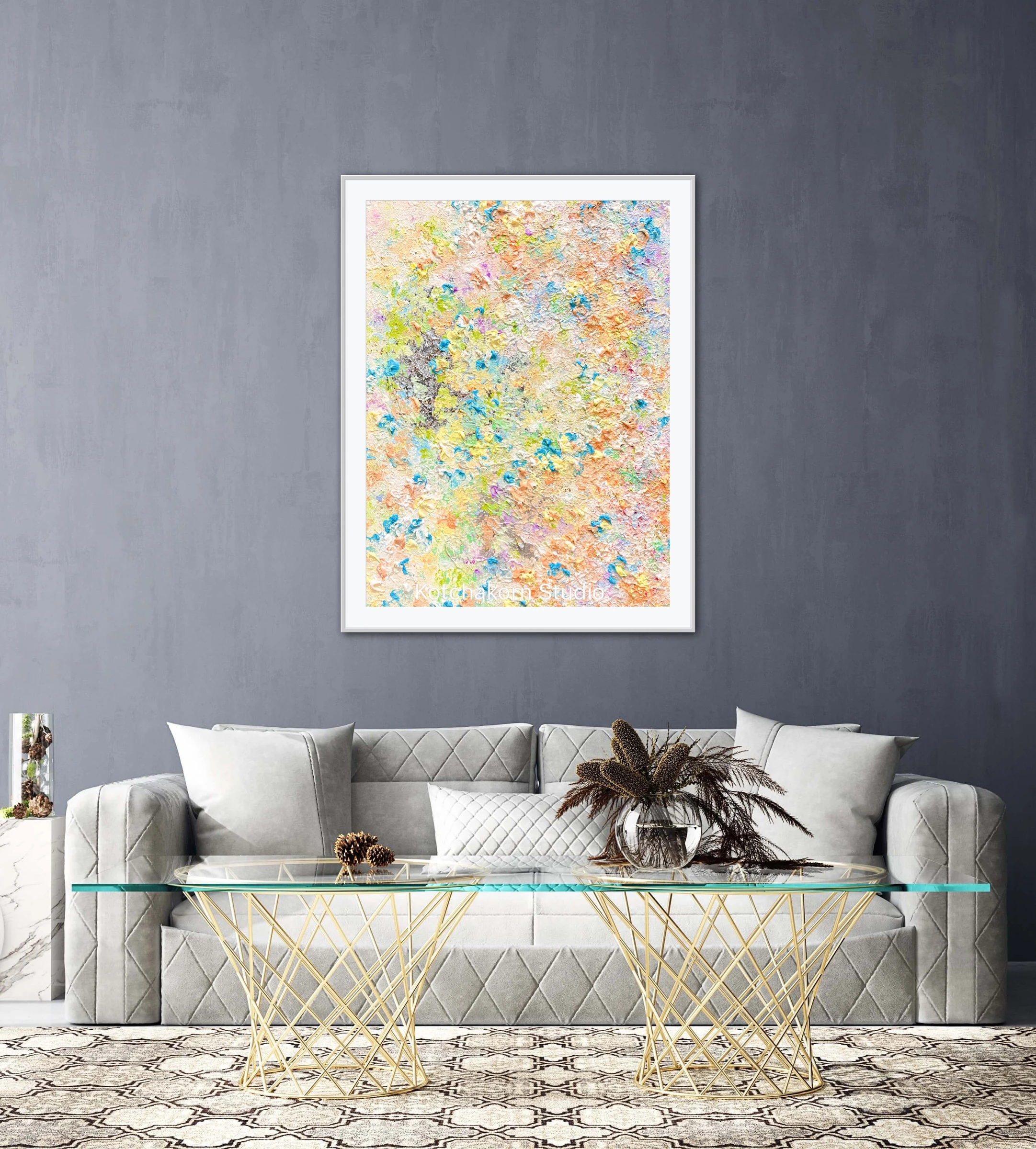 Sparkling Soul (80x60cm)
