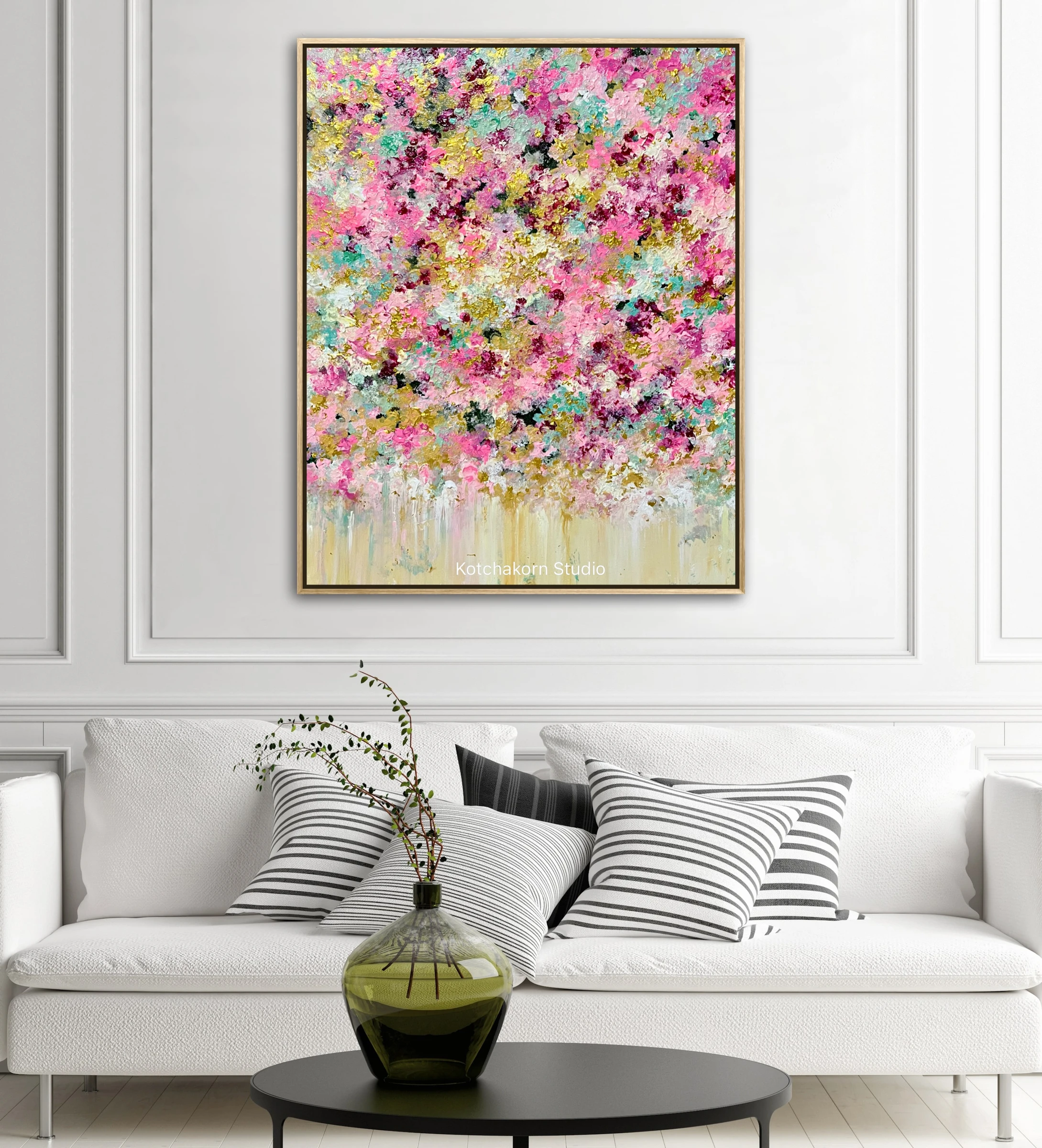 The Joyful Bloom (100x80cm)