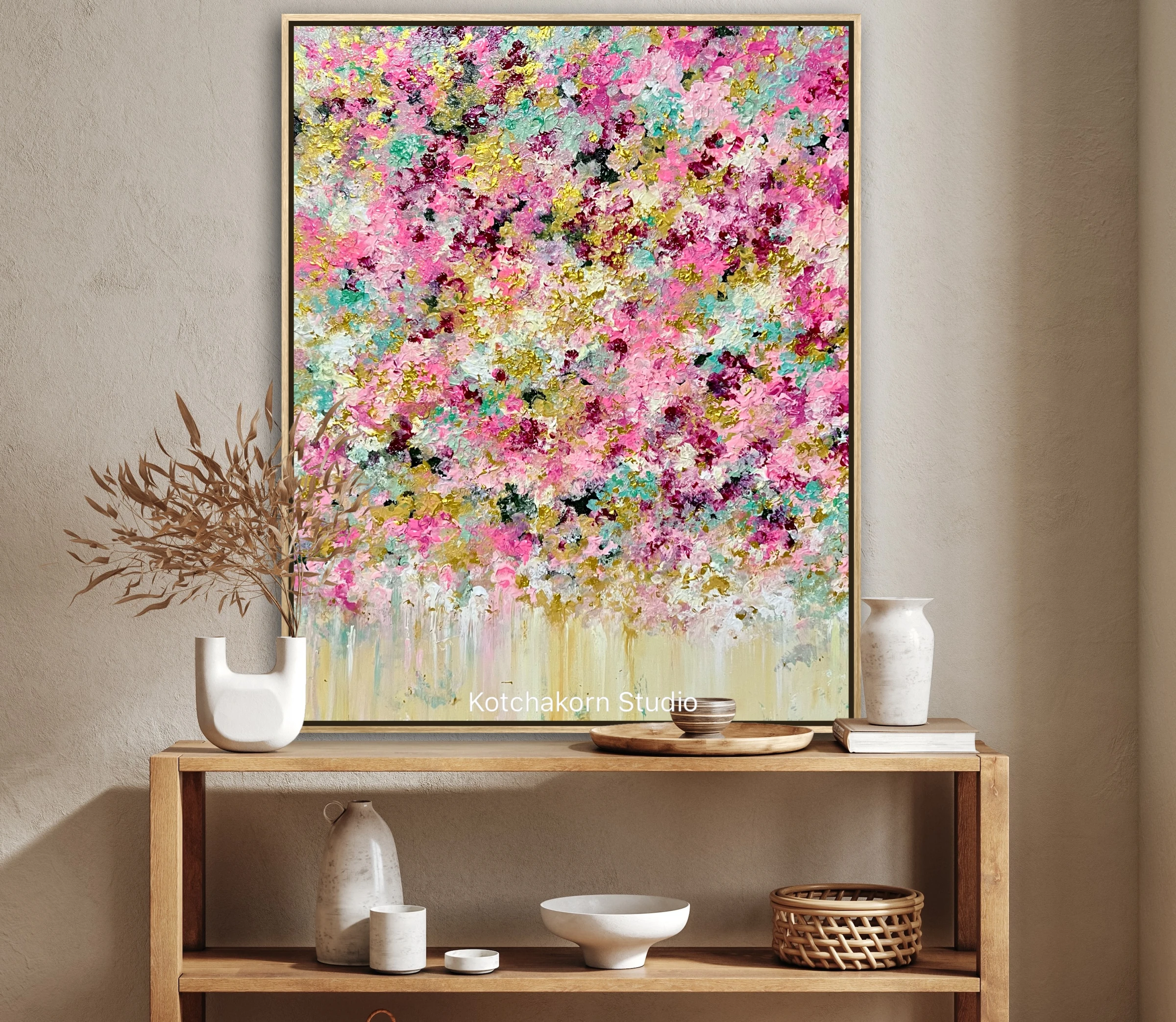 The Joyful Bloom (100x80cm)