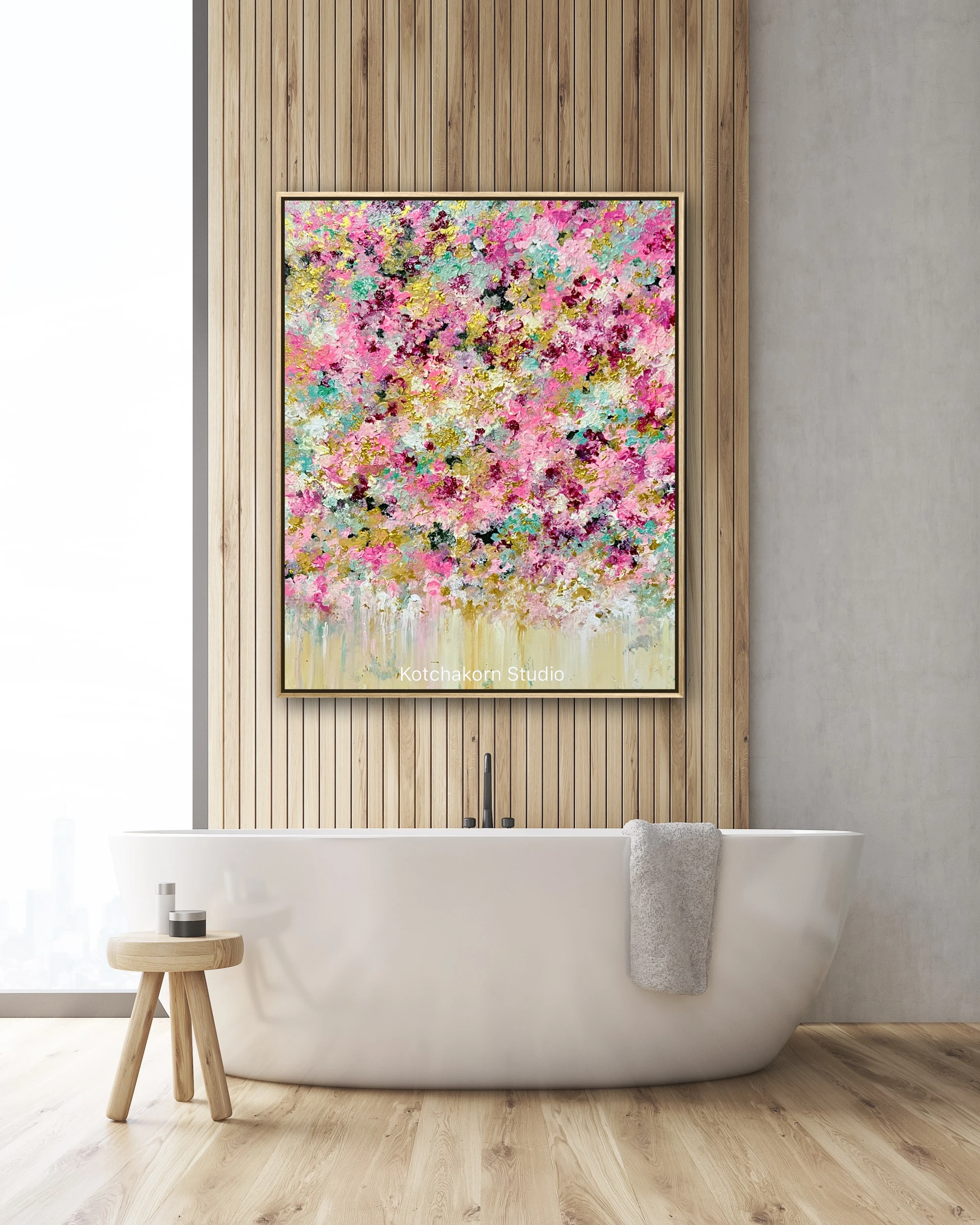 The Joyful Bloom (100x80cm)