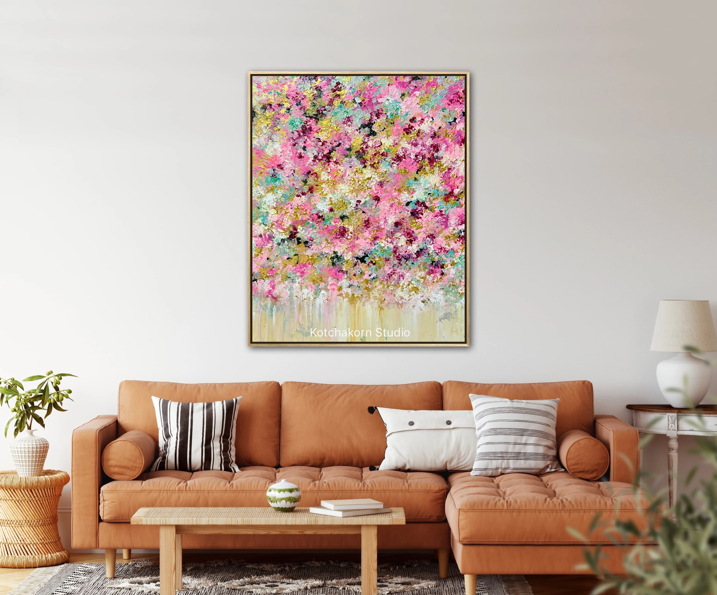 The Joyful Bloom (100x80cm)