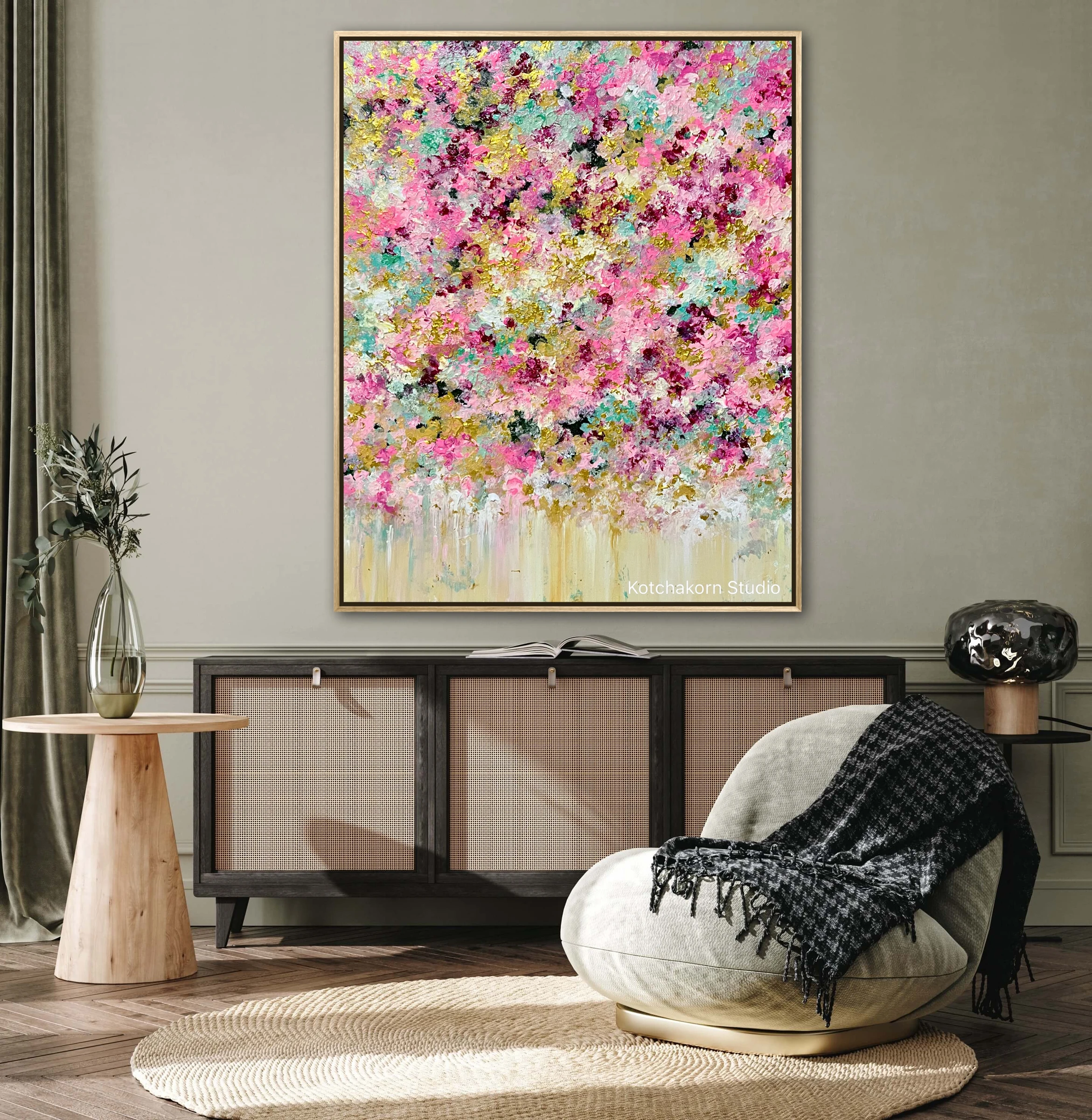 The Joyful Bloom (100x80cm)