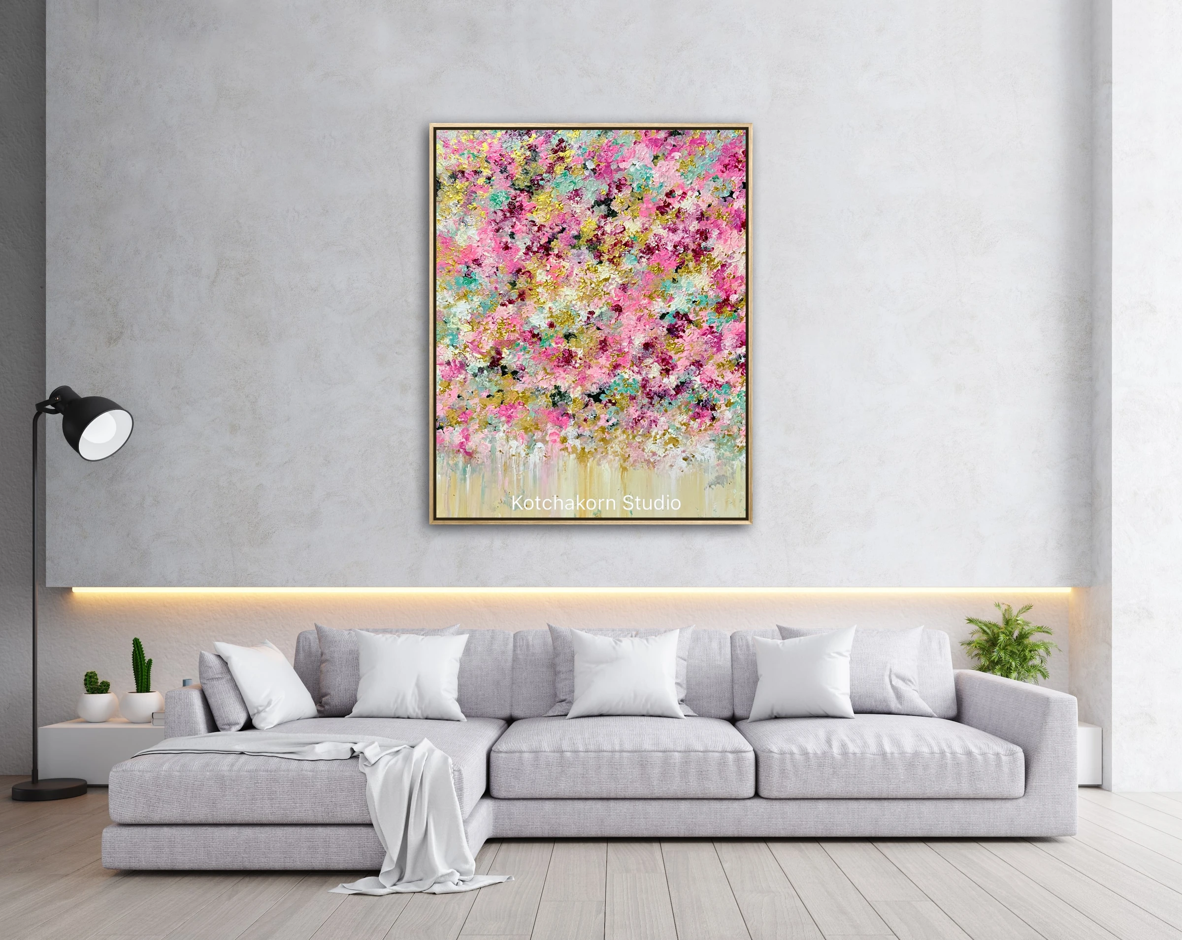 The Joyful Bloom (100x80cm)