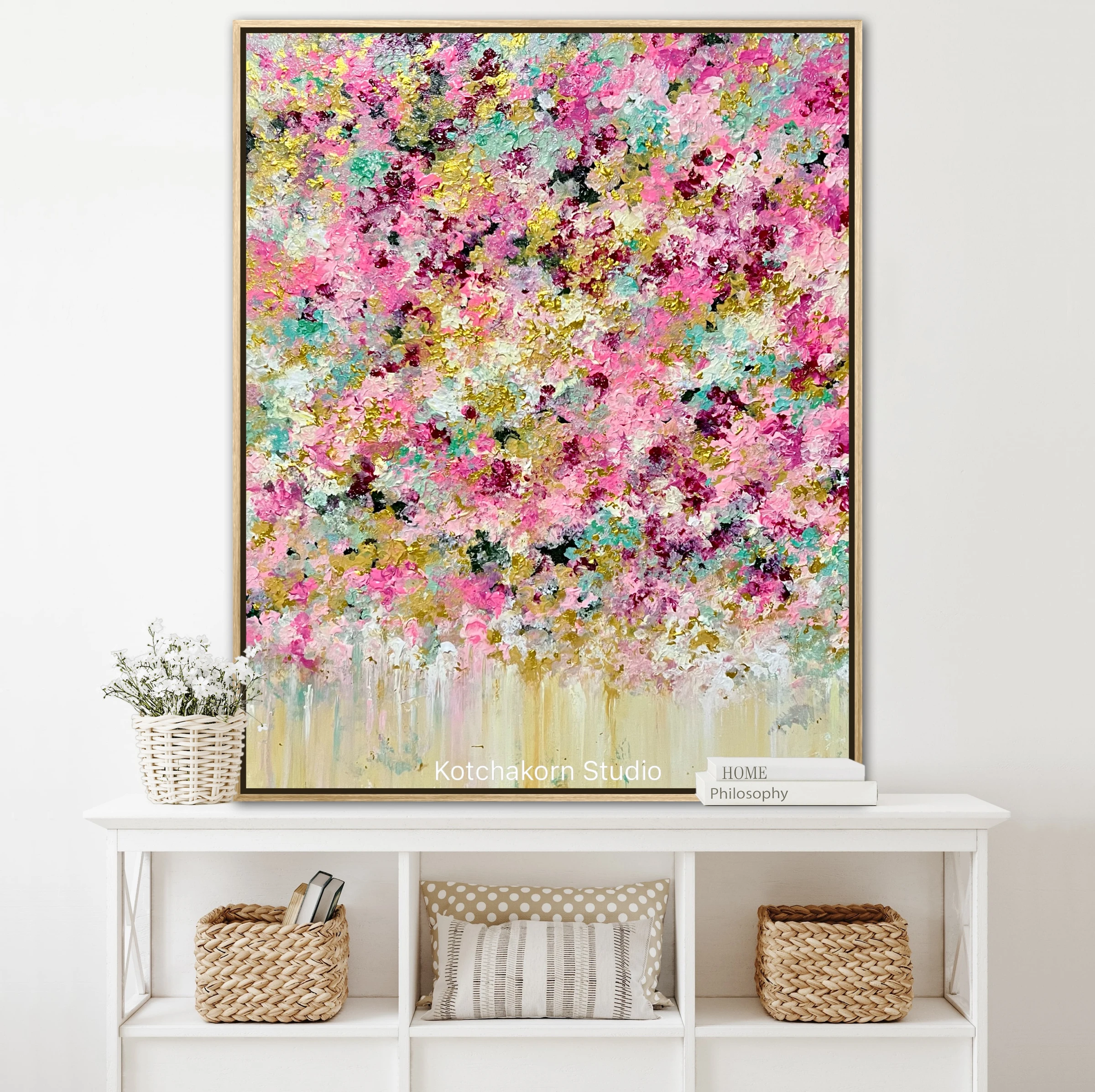 The Joyful Bloom (100x80cm)