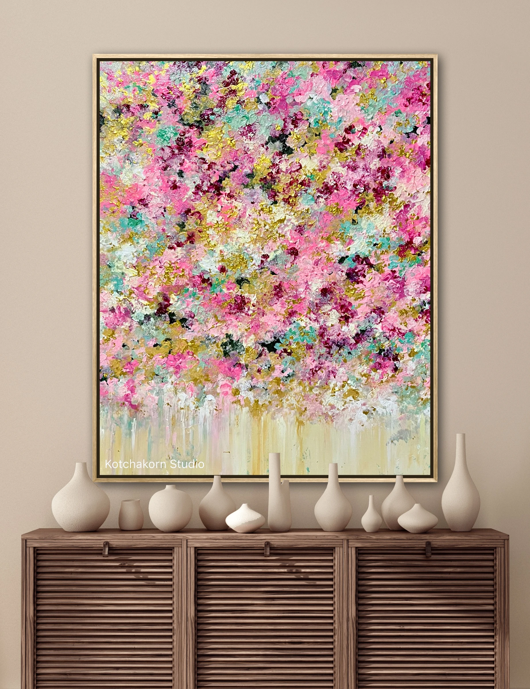 The Joyful Bloom (100x80cm)