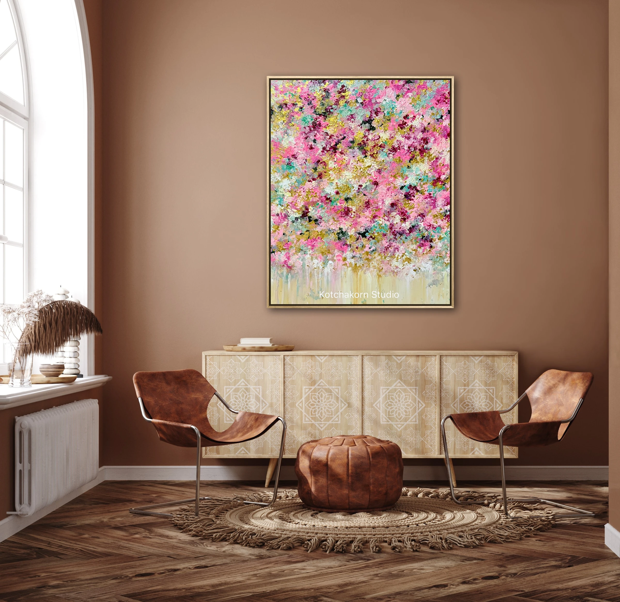 The Joyful Bloom (100x80cm)