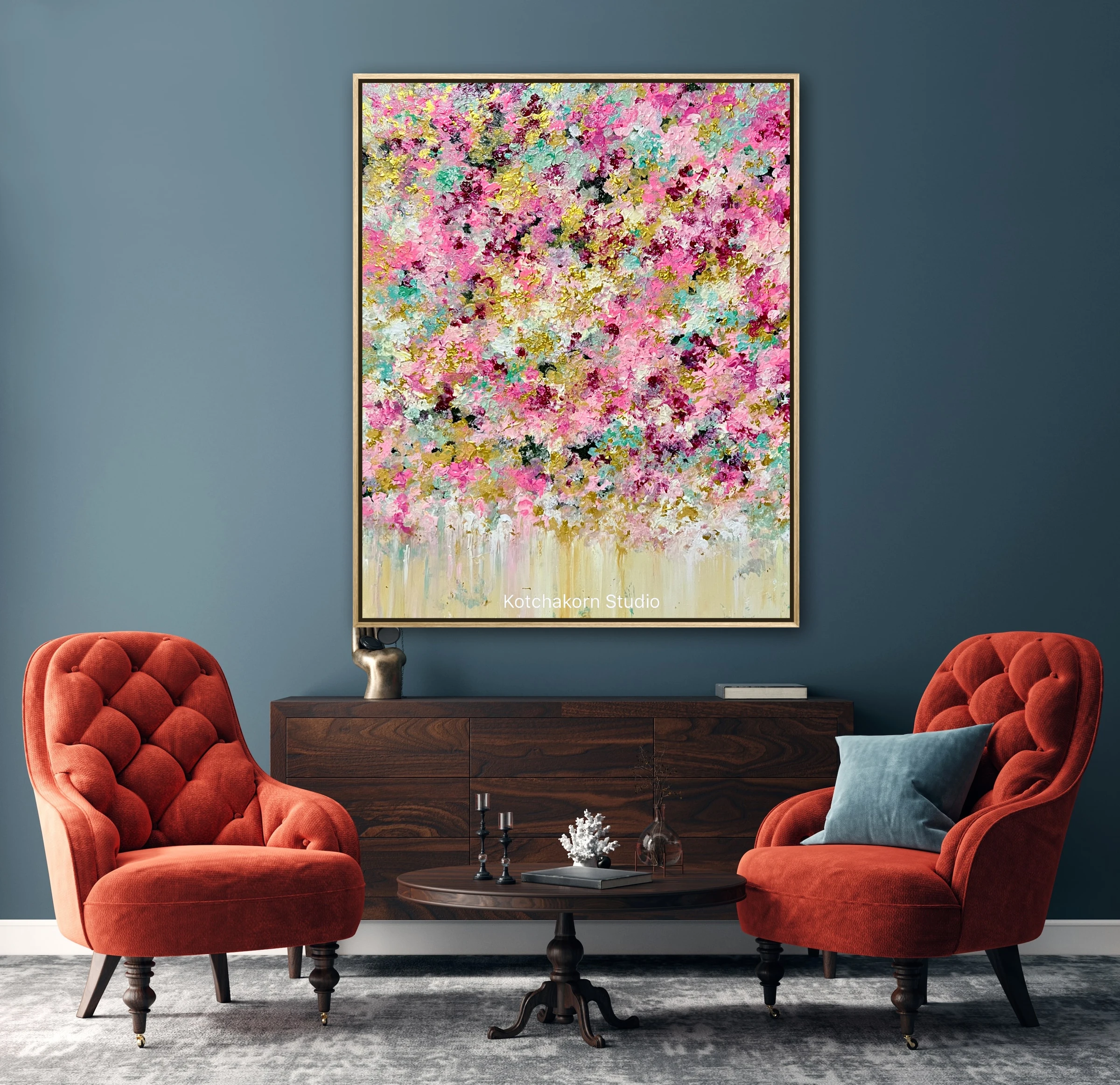 The Joyful Bloom (100x80cm)