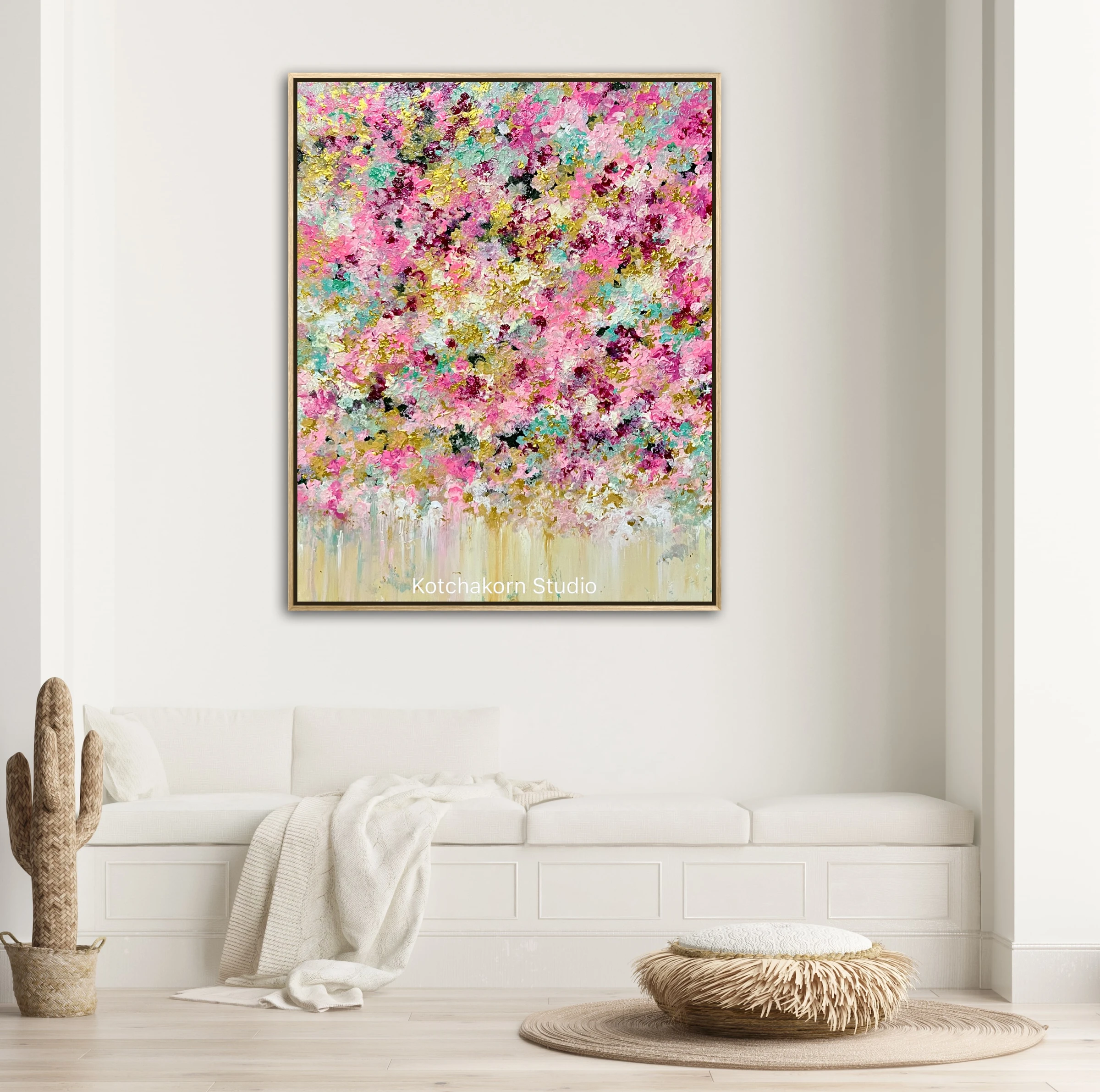 The Joyful Bloom (100x80cm)