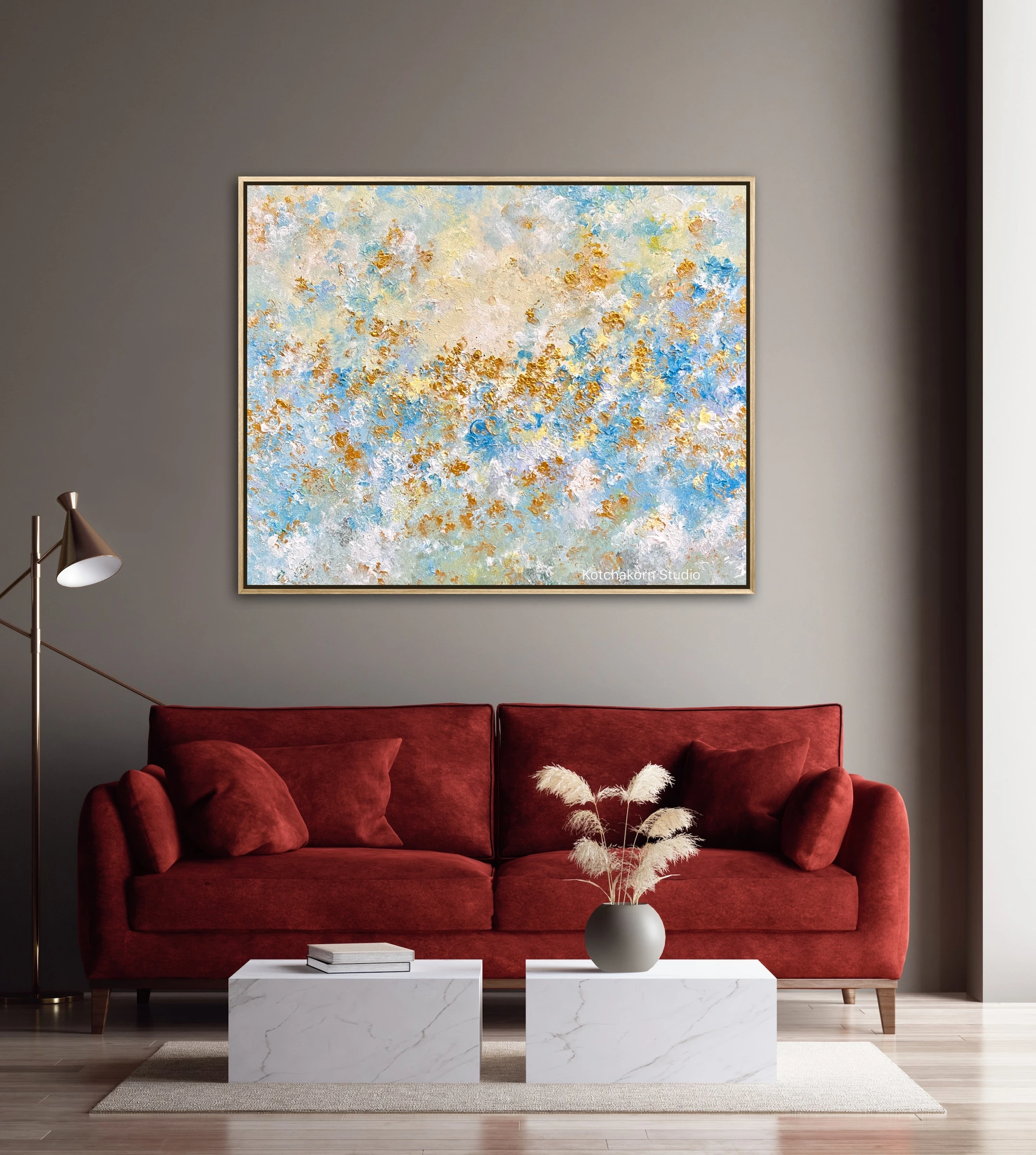 The Flow of Happiness (100x80cm)