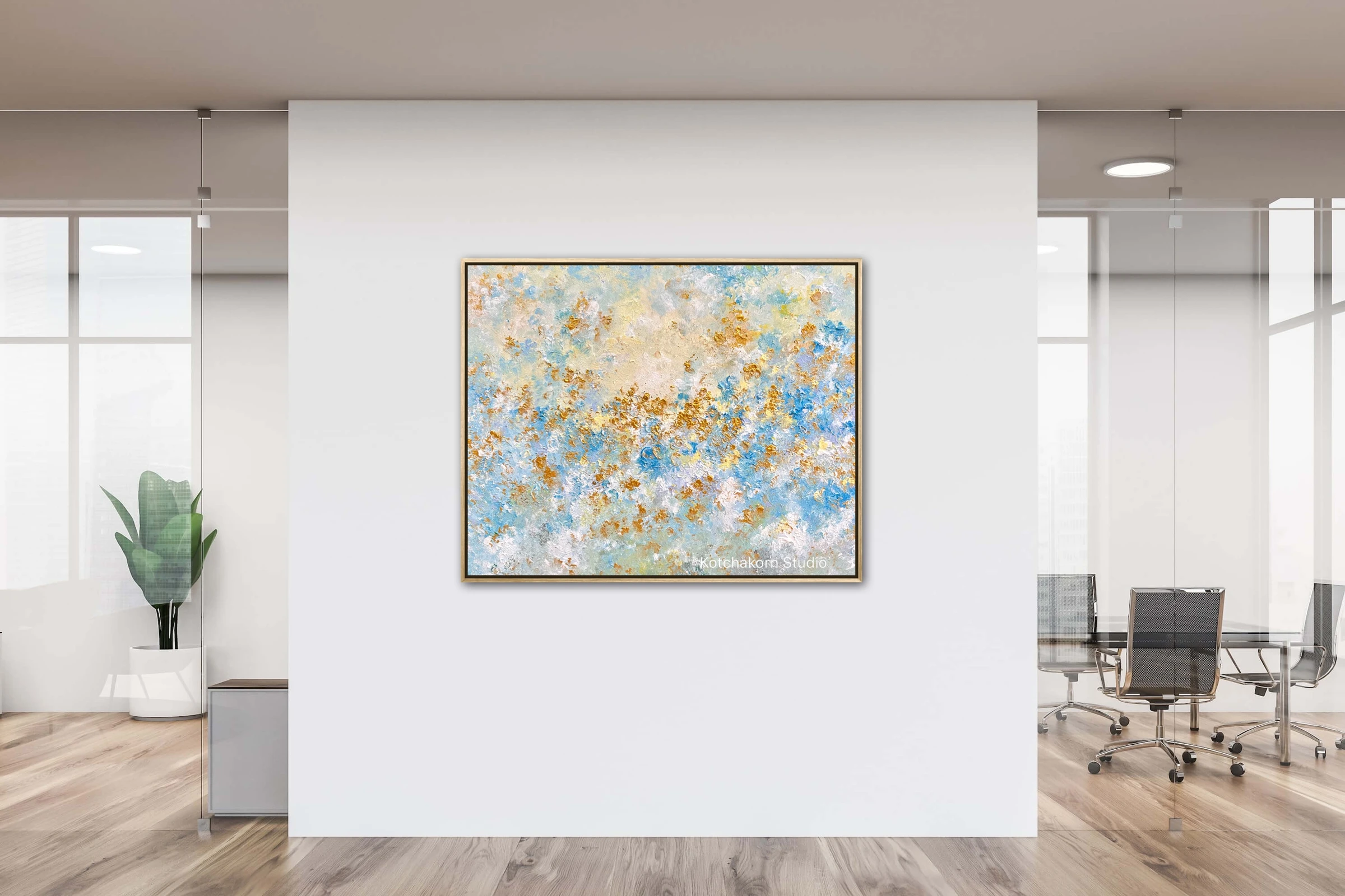 The Flow of Happiness (100x80cm)
