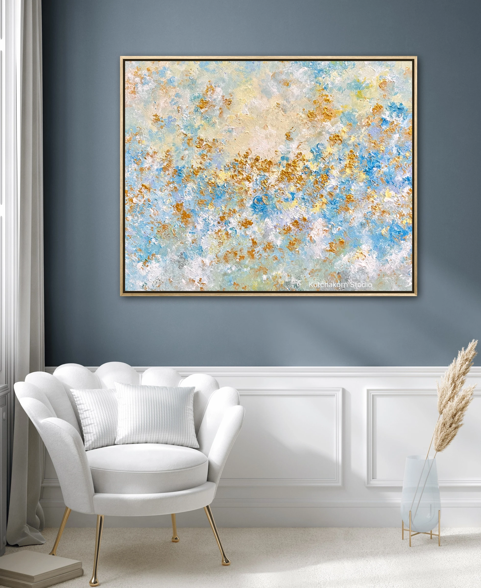 The Flow of Happiness (100x80cm)