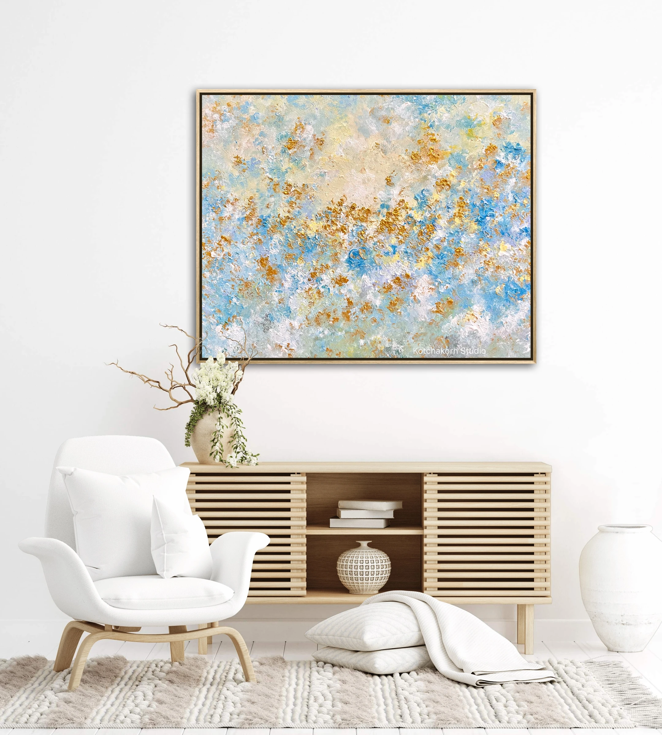 The Flow of Happiness (100x80cm)