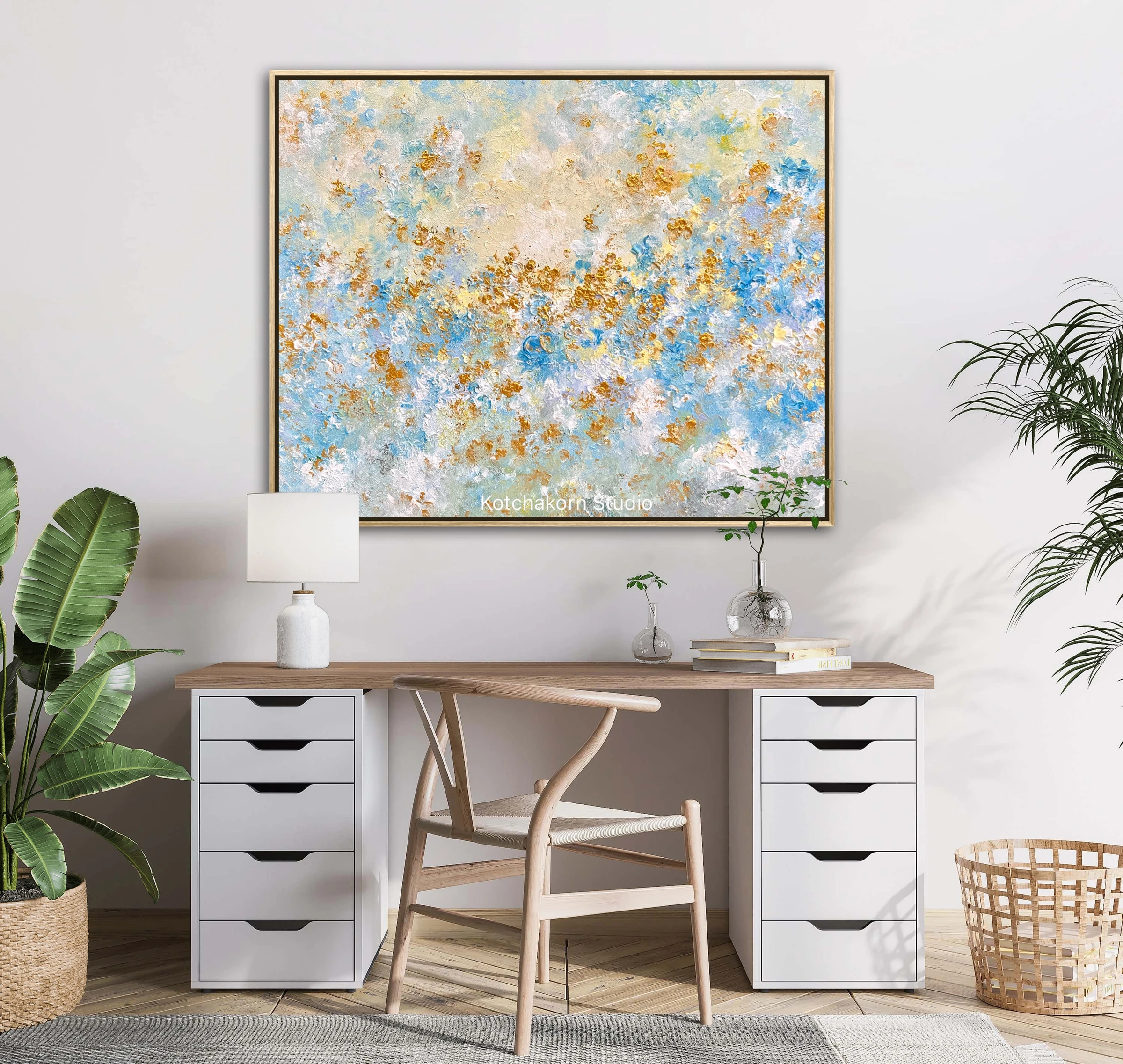 The Flow of Happiness (100x80cm)