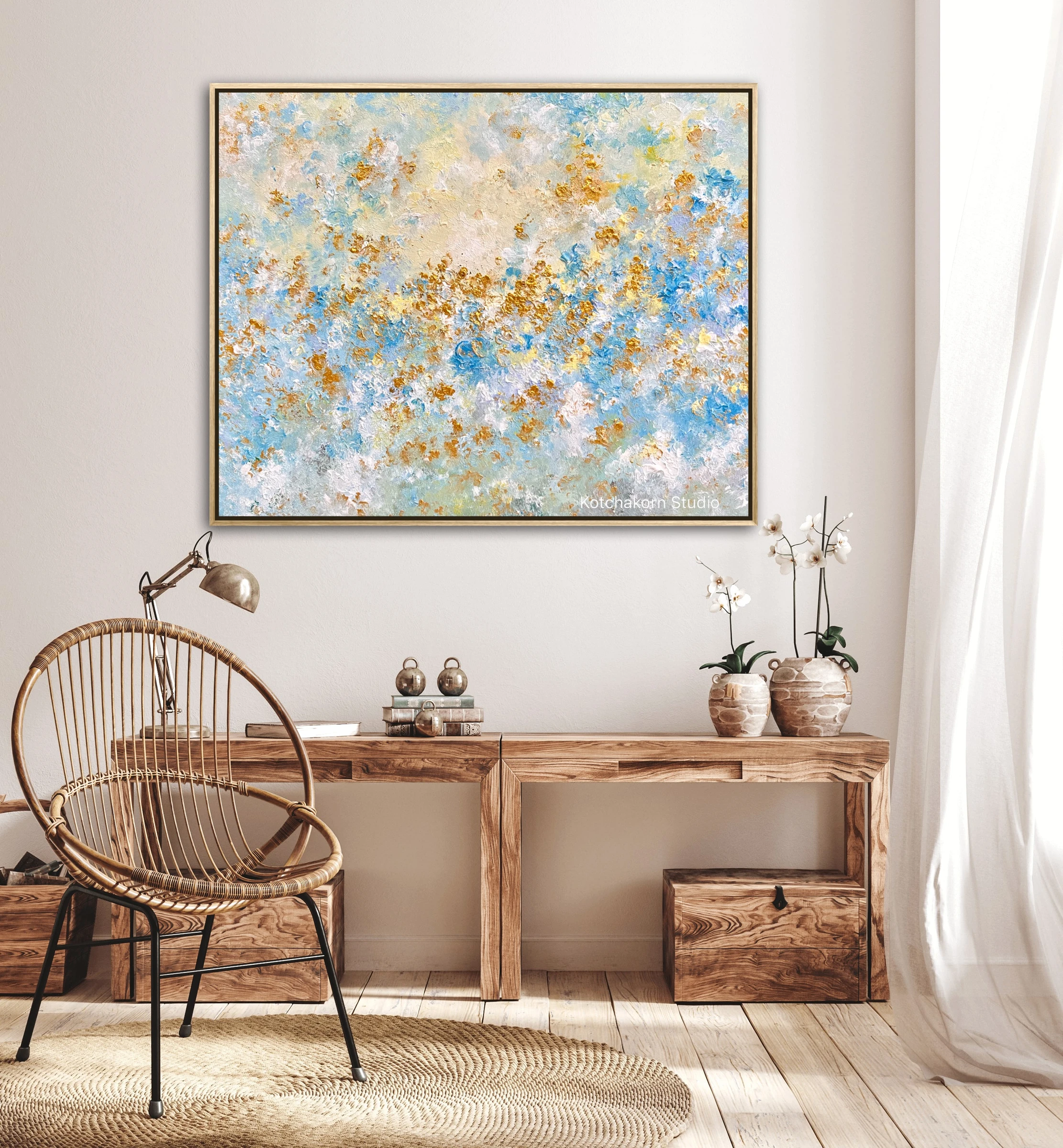 The Flow of Happiness (100x80cm)
