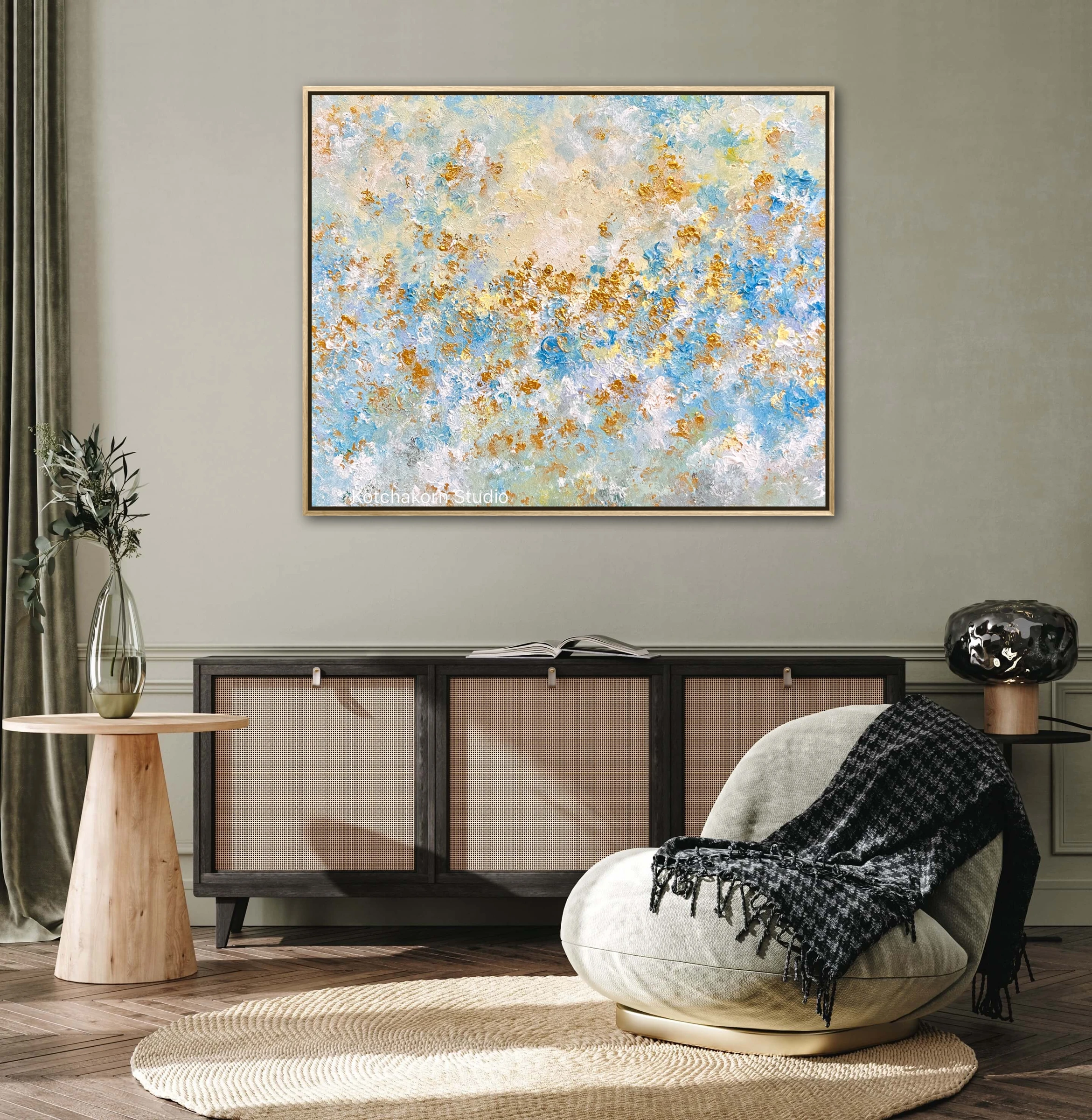 The Flow of Happiness (100x80cm)