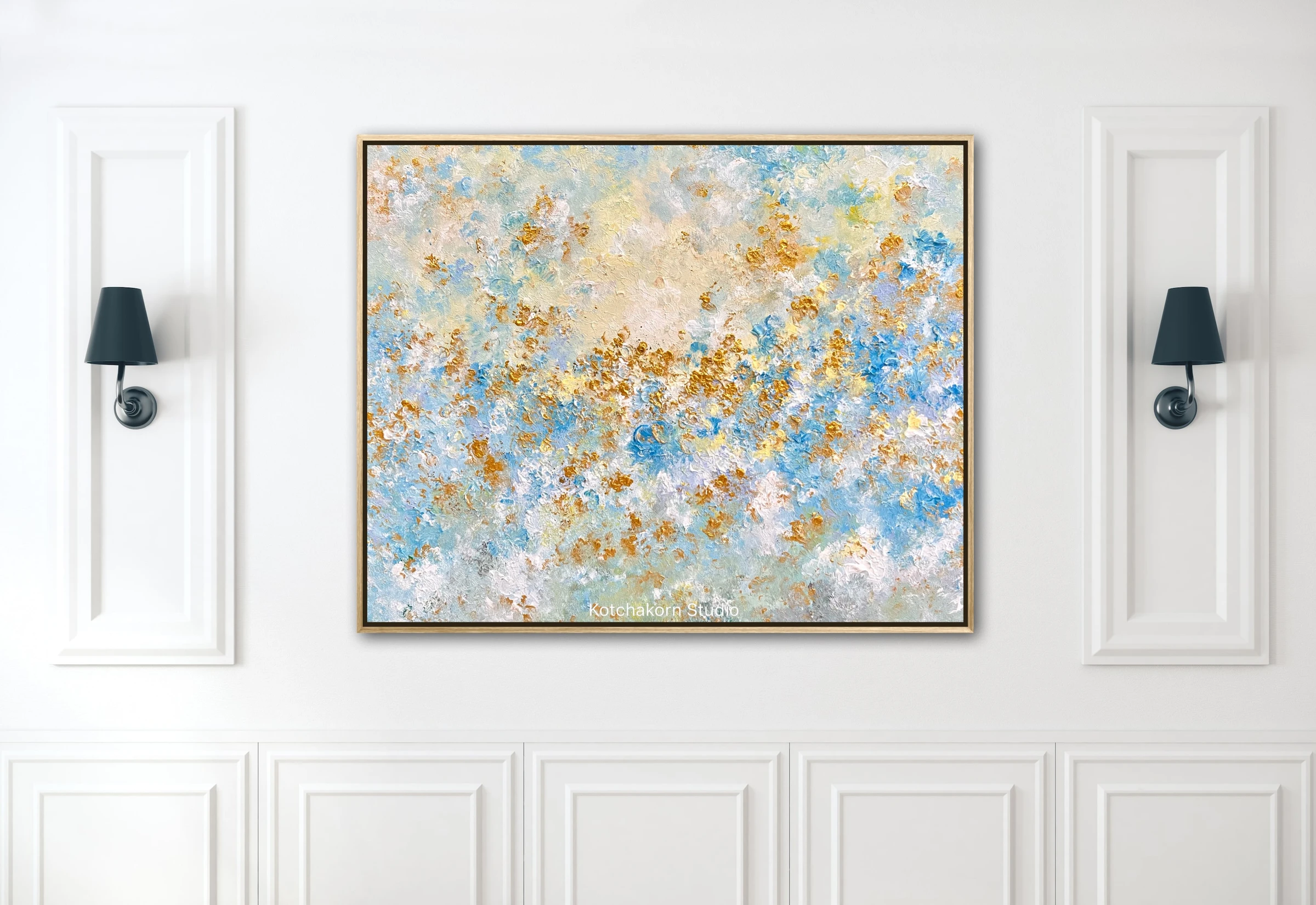 The Flow of Happiness (100x80cm)