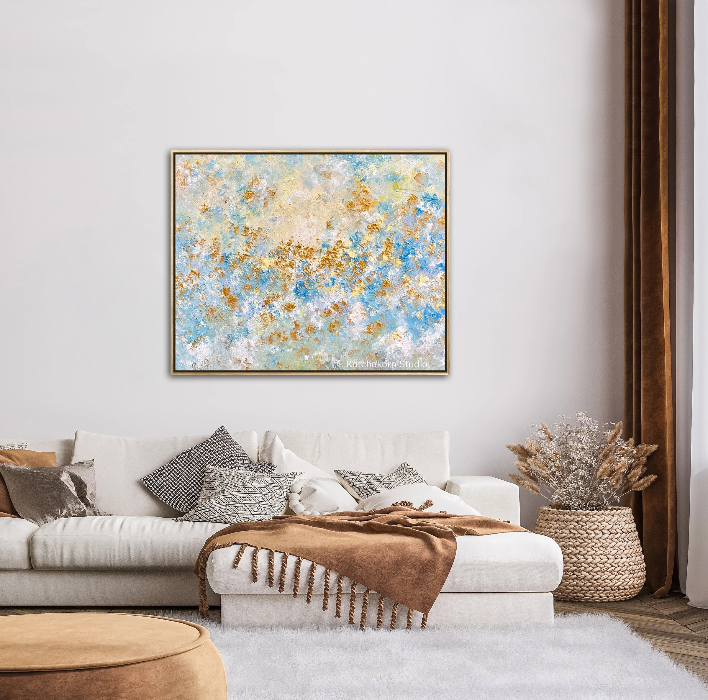The Flow of Happiness (100x80cm)