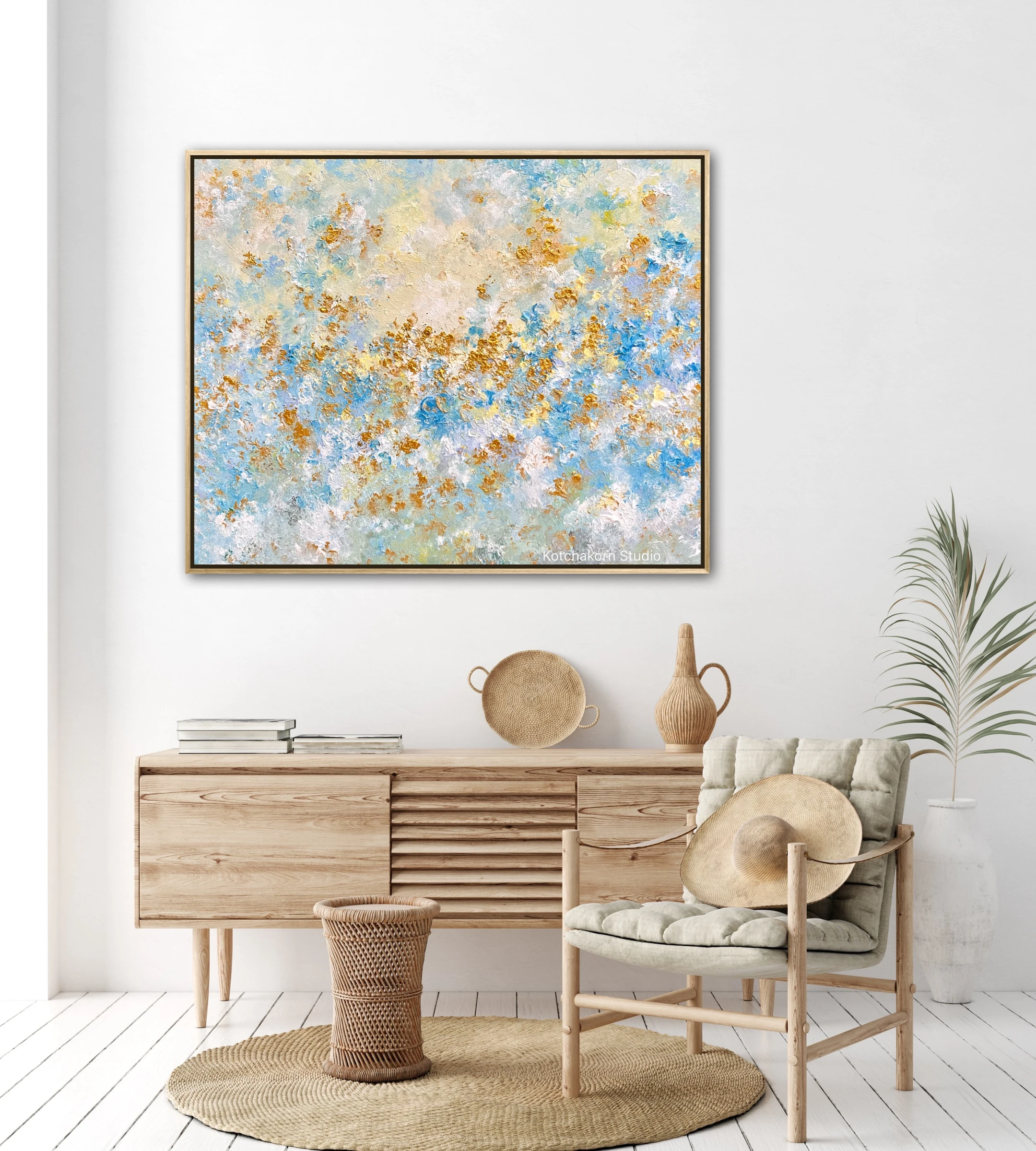 The Flow of Happiness (100x80cm)