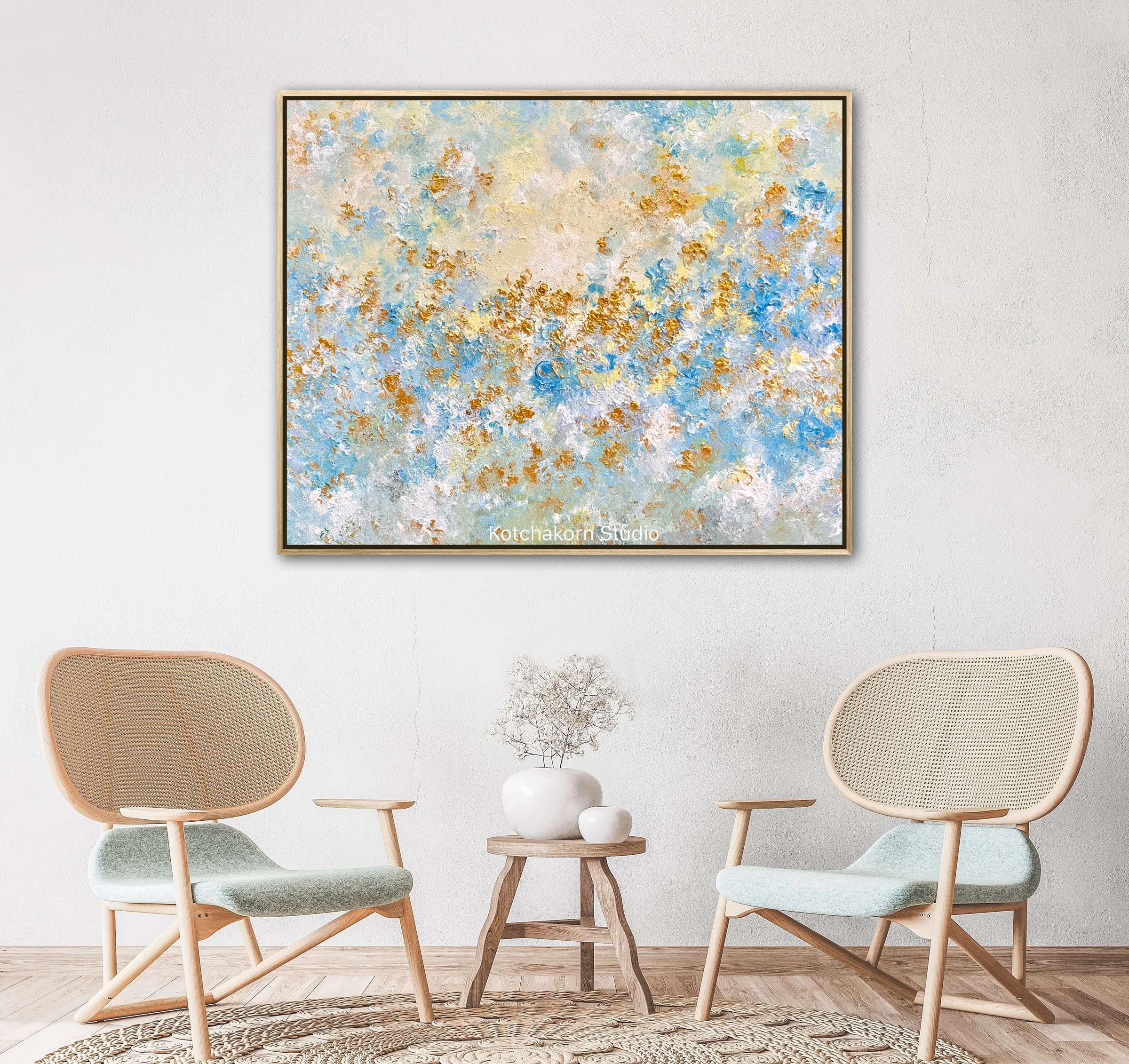 The Flow of Happiness (100x80cm)