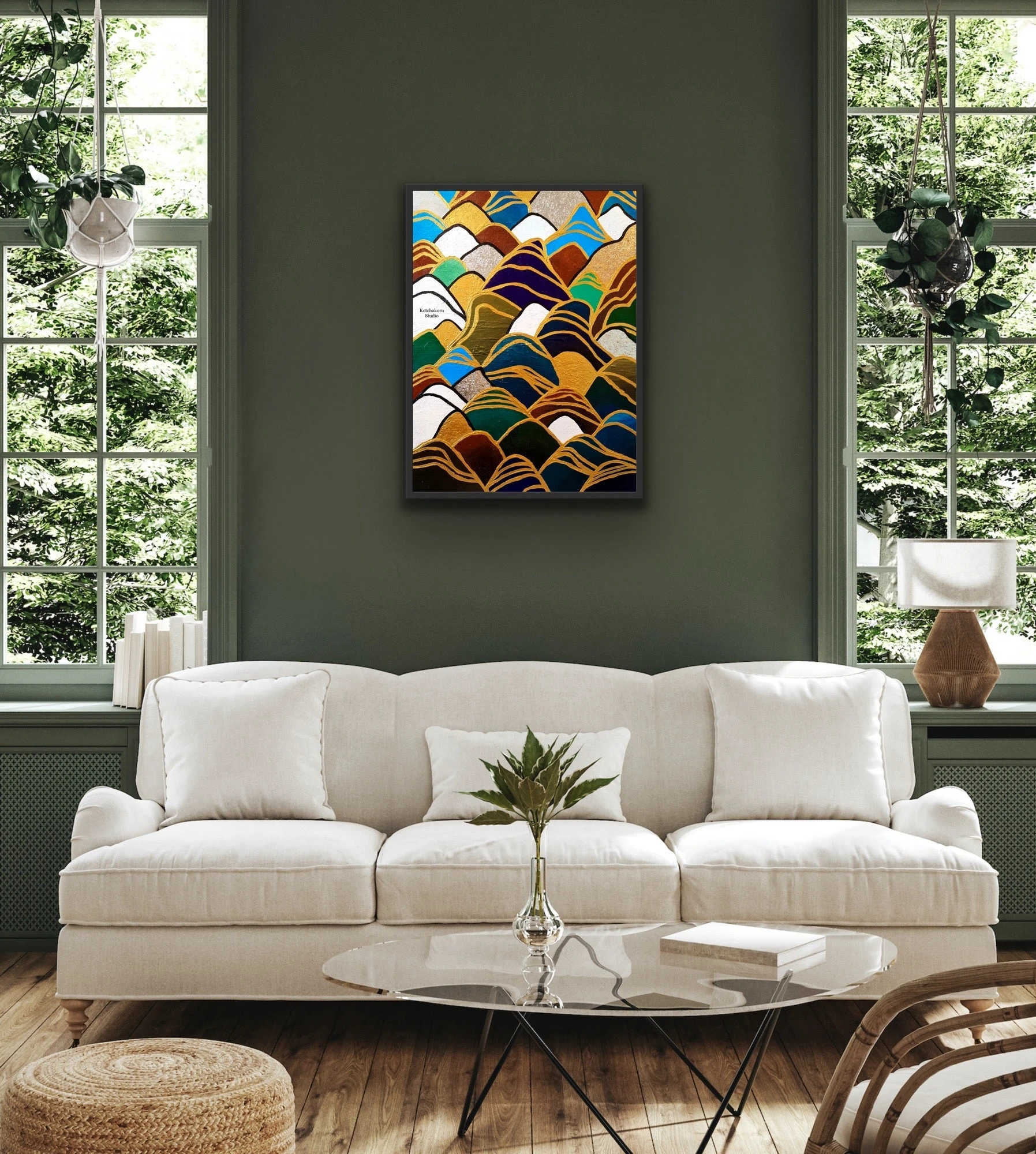 Mount Olympus (80x60cm)