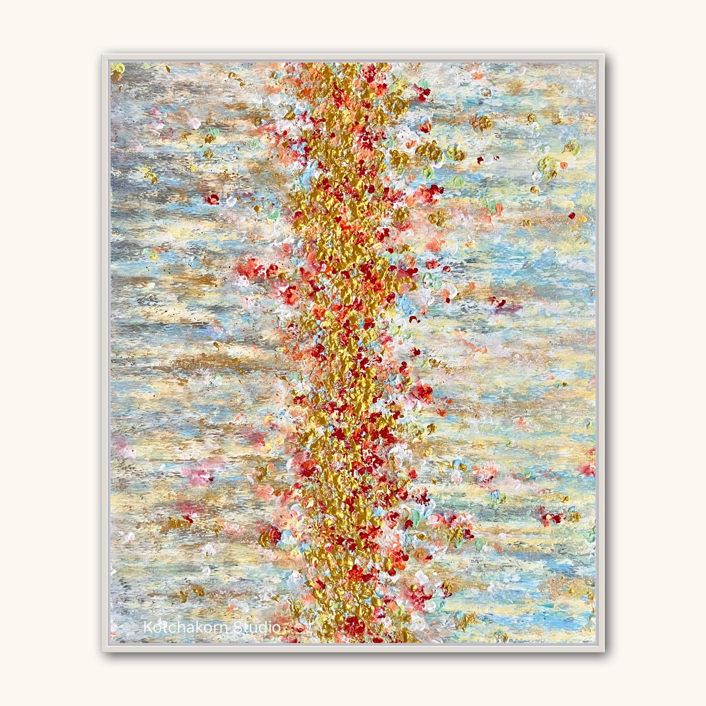 Fire and Ice (120x100cm)