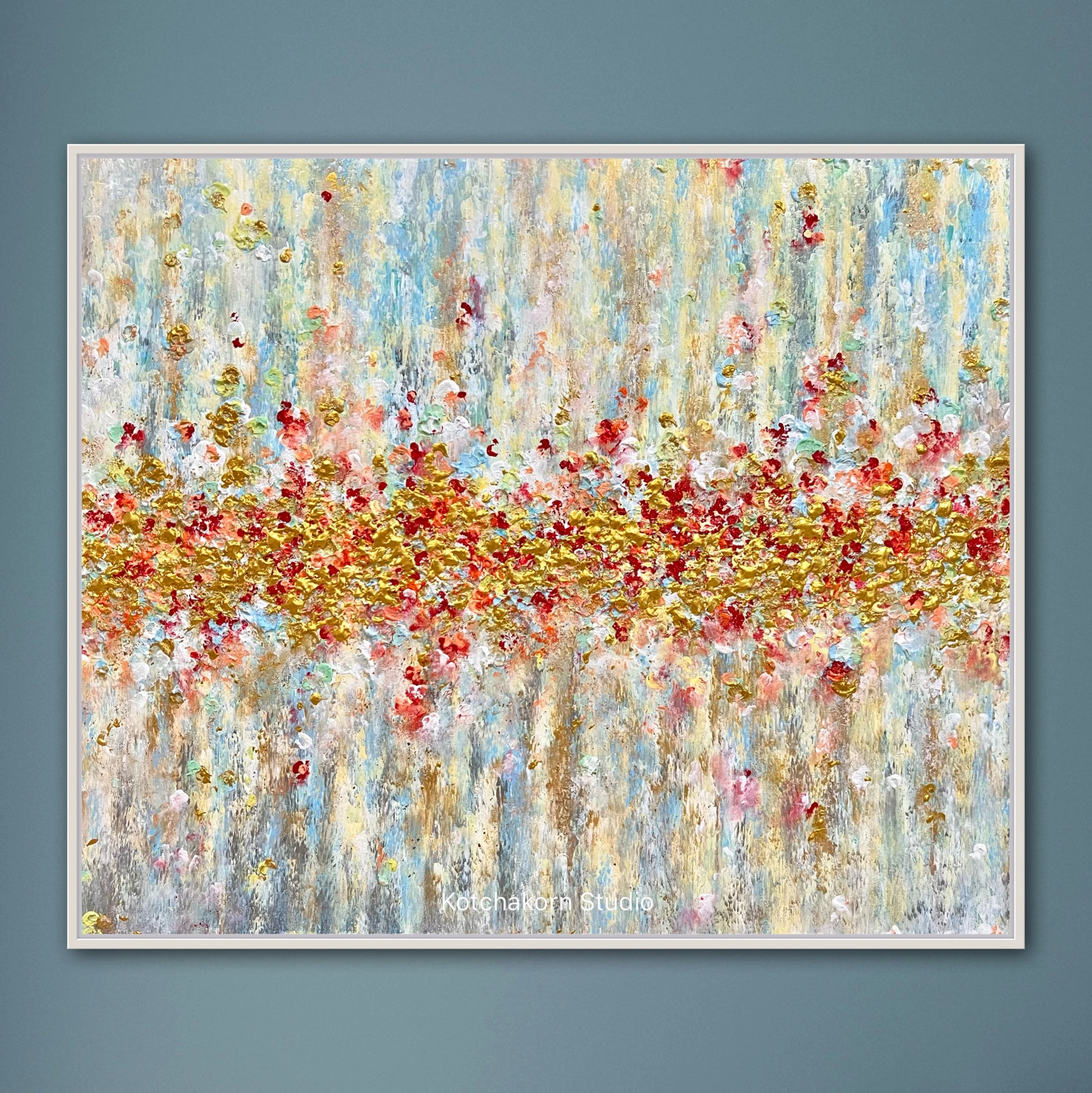 Fire and Ice (120x100cm)