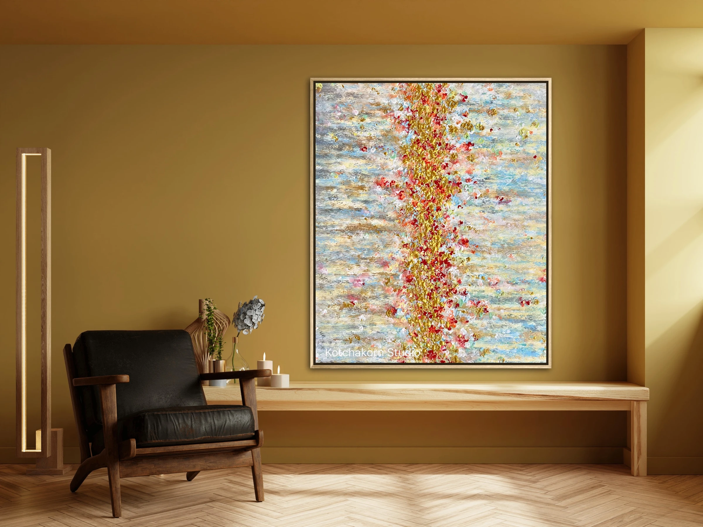 Fire and Ice (120x100cm)