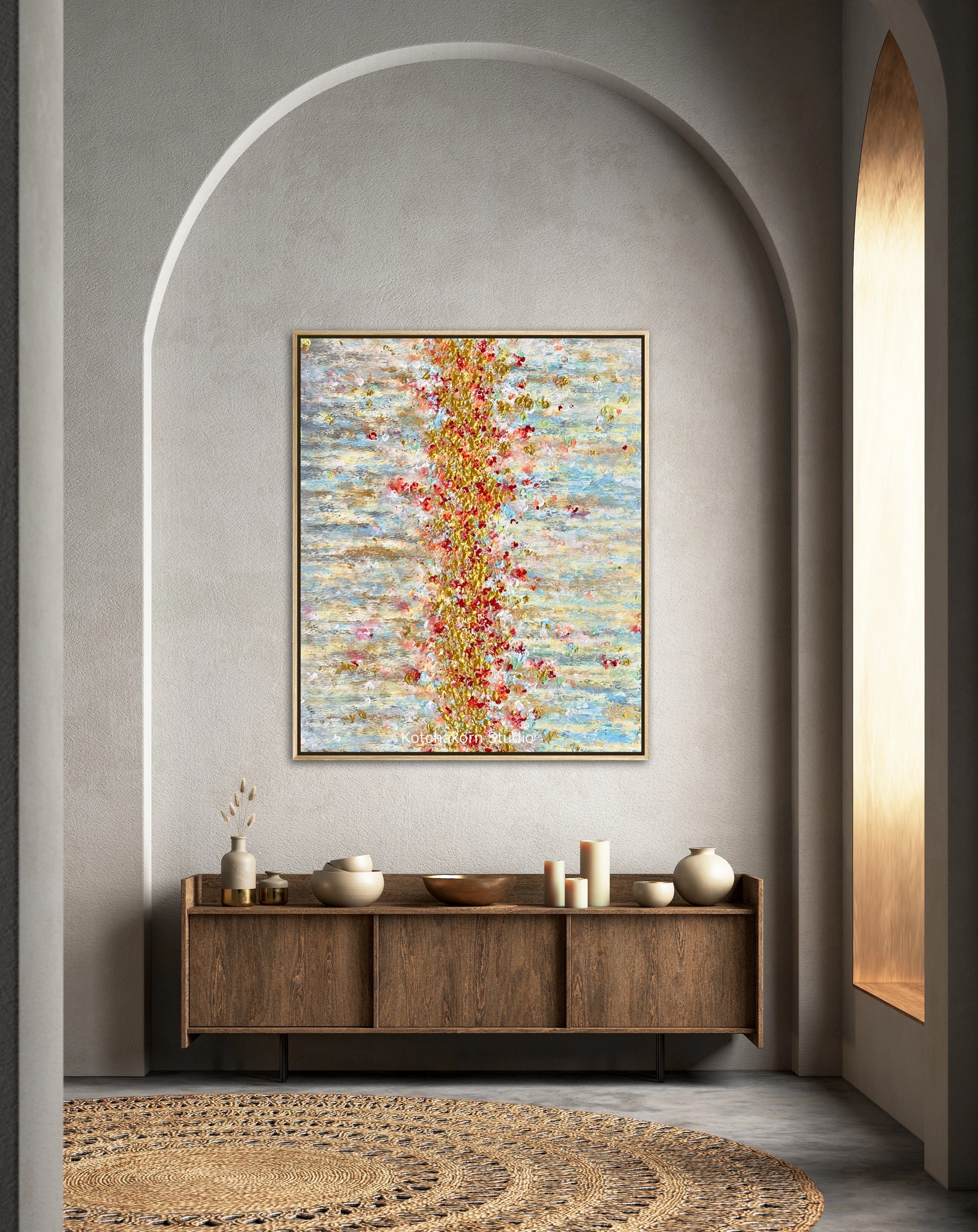 Fire and Ice (120x100cm)