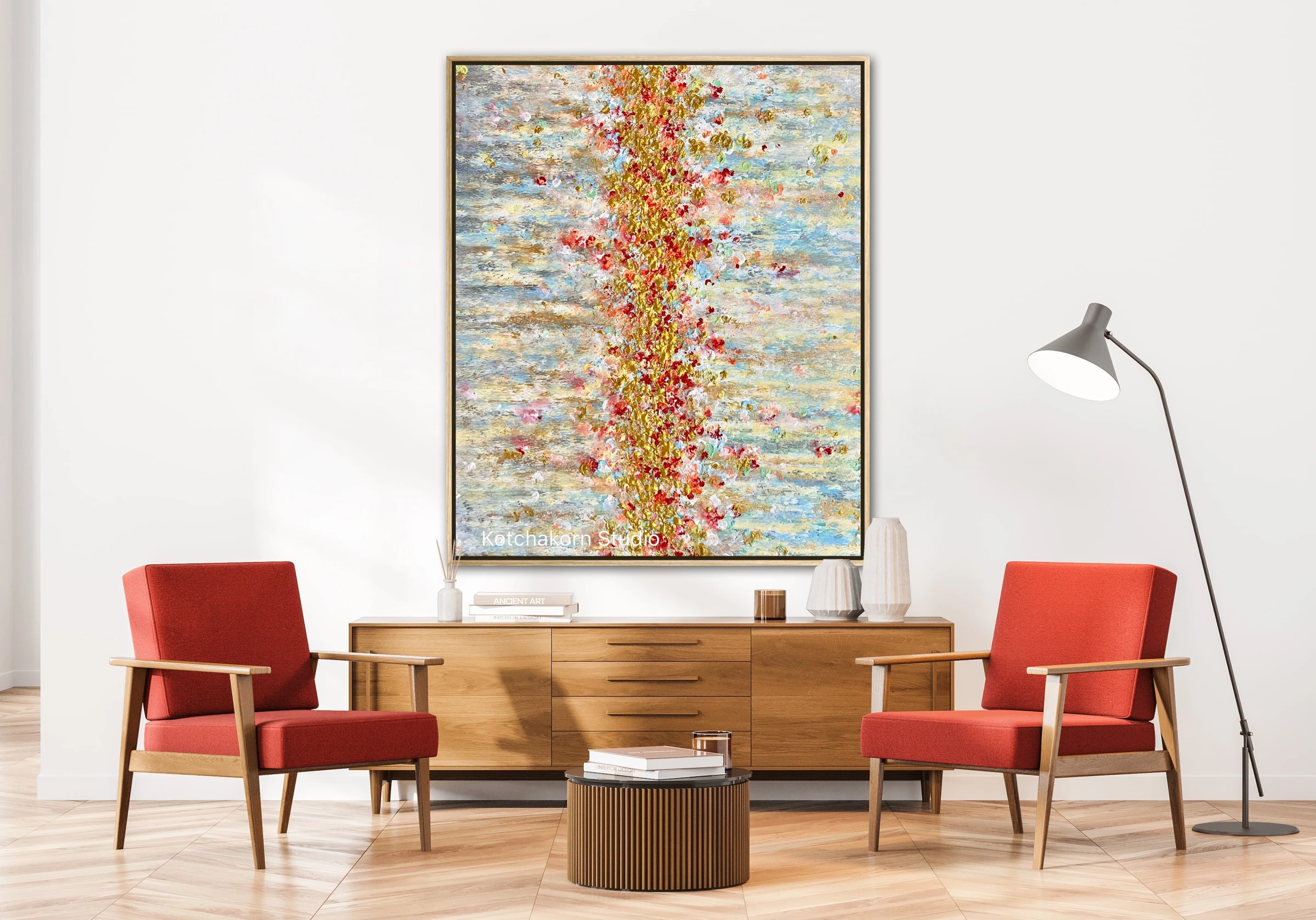 Fire and Ice (120x100cm)