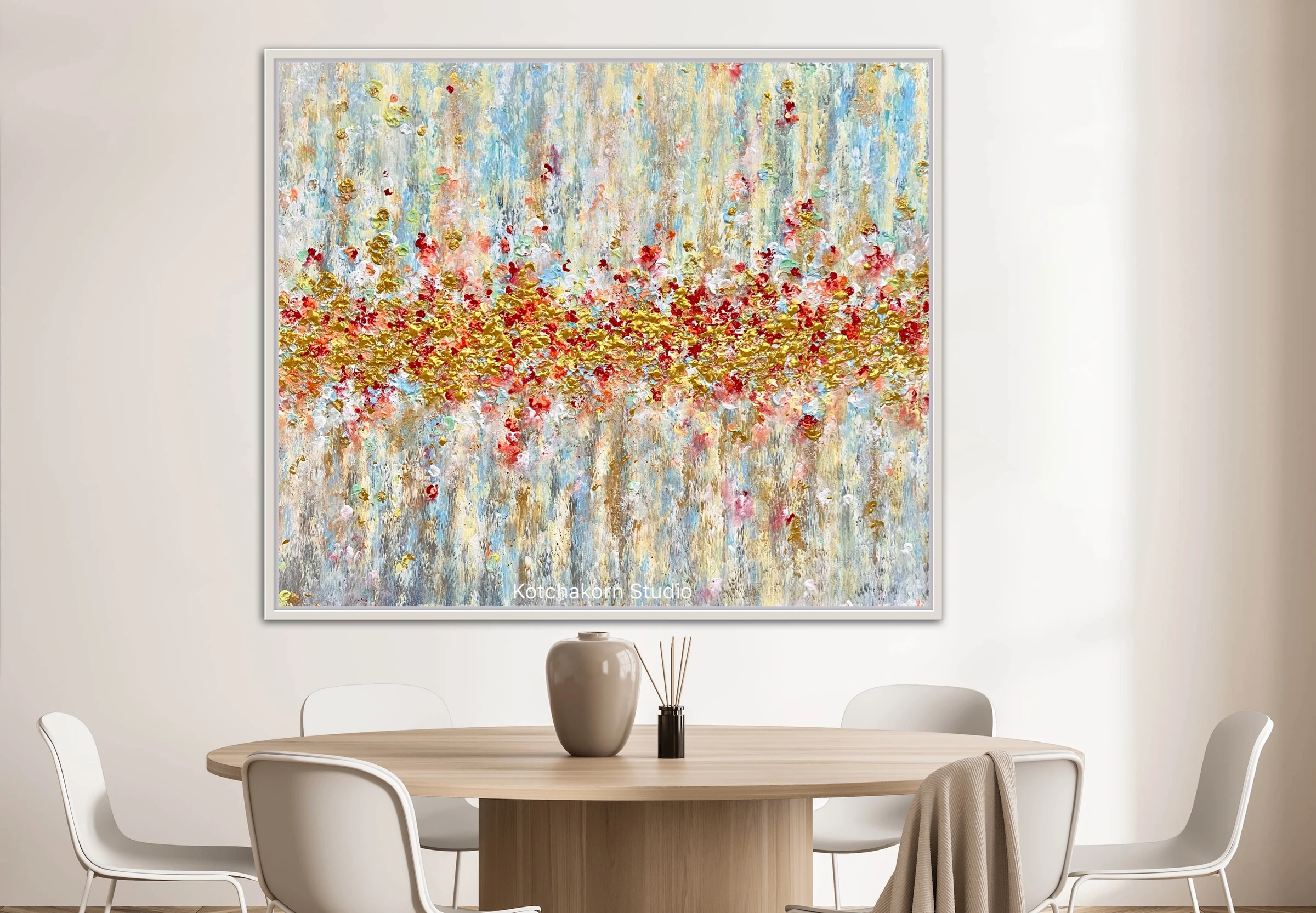 Fire and Ice (120x100cm)