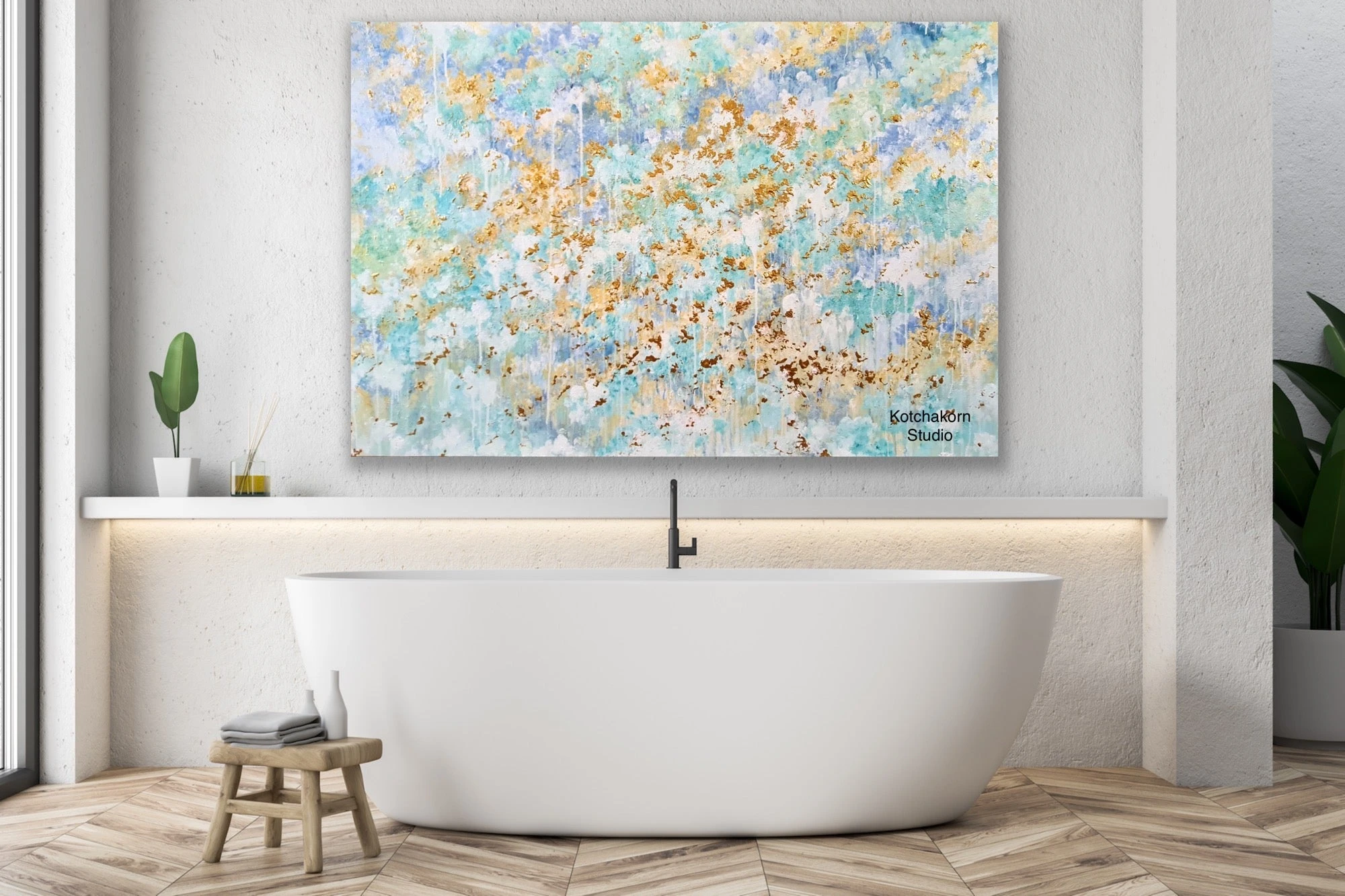 Palace of Aether: The Light & Sky (150x100cm)