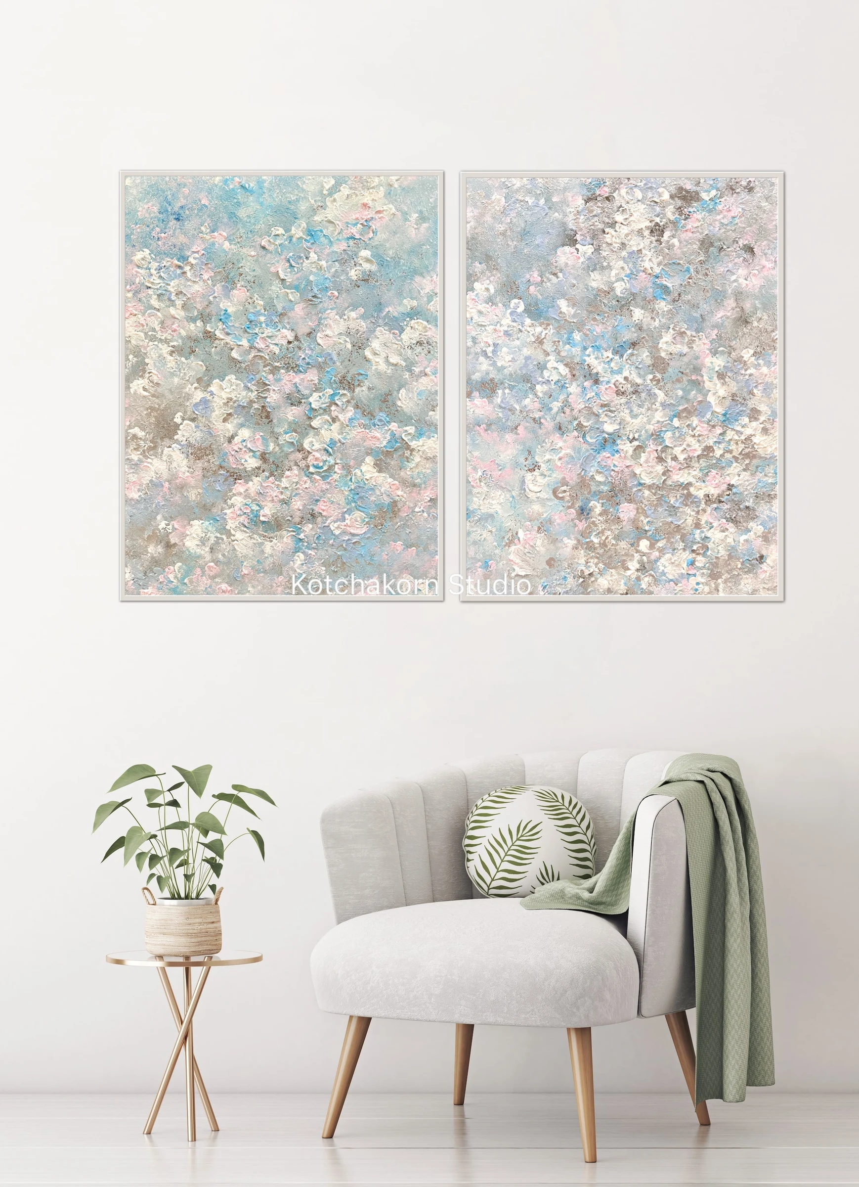 Winter’s Sakura (80x120cm)