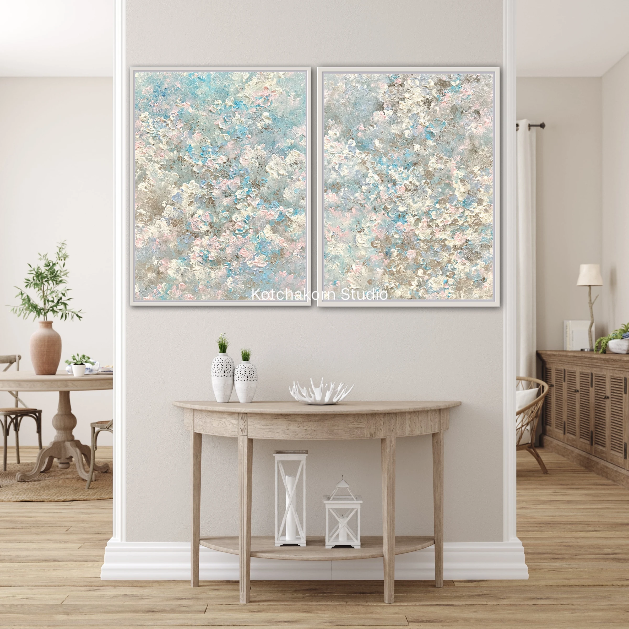 Winter’s Sakura (80x120cm)