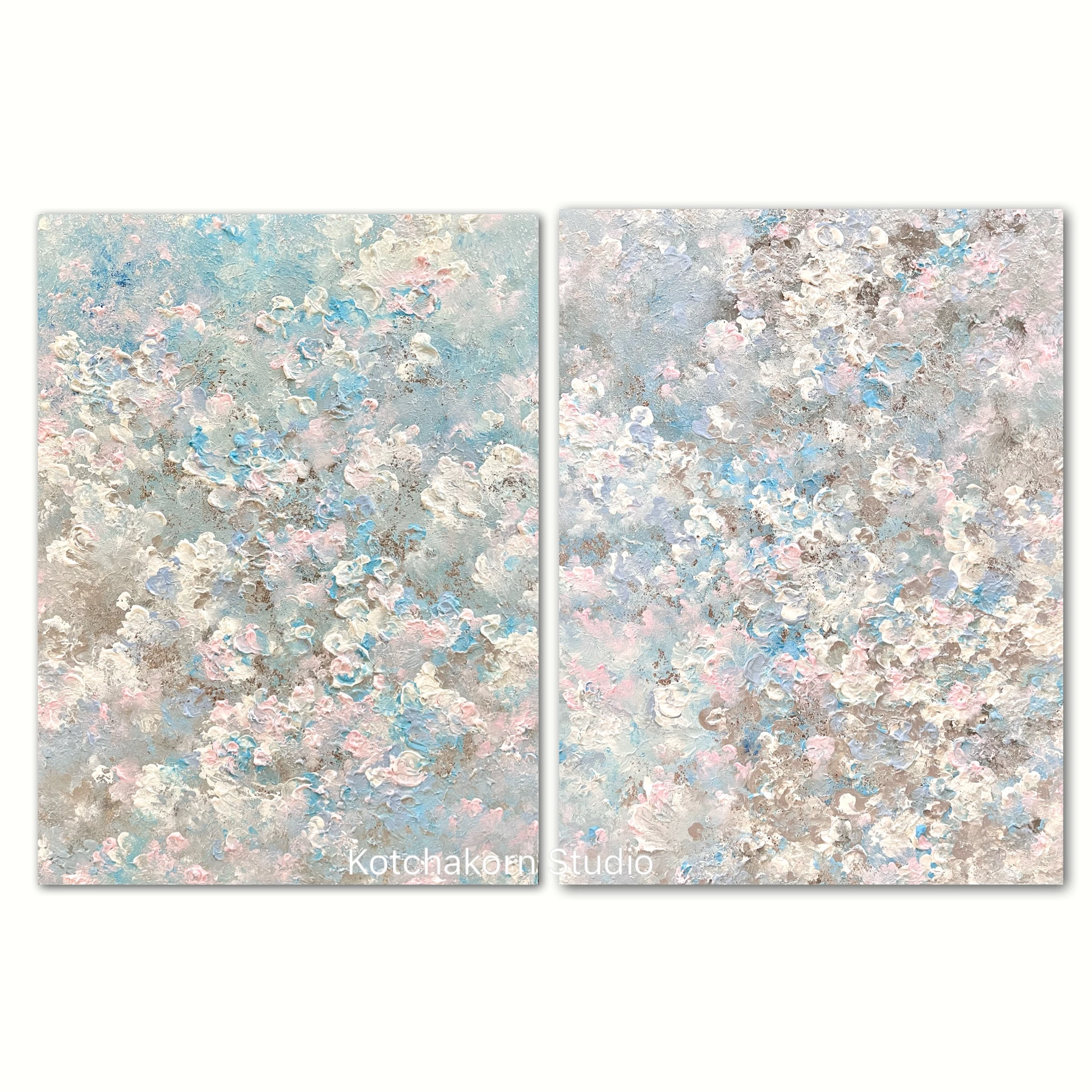 Winter’s Sakura (80x120cm)
