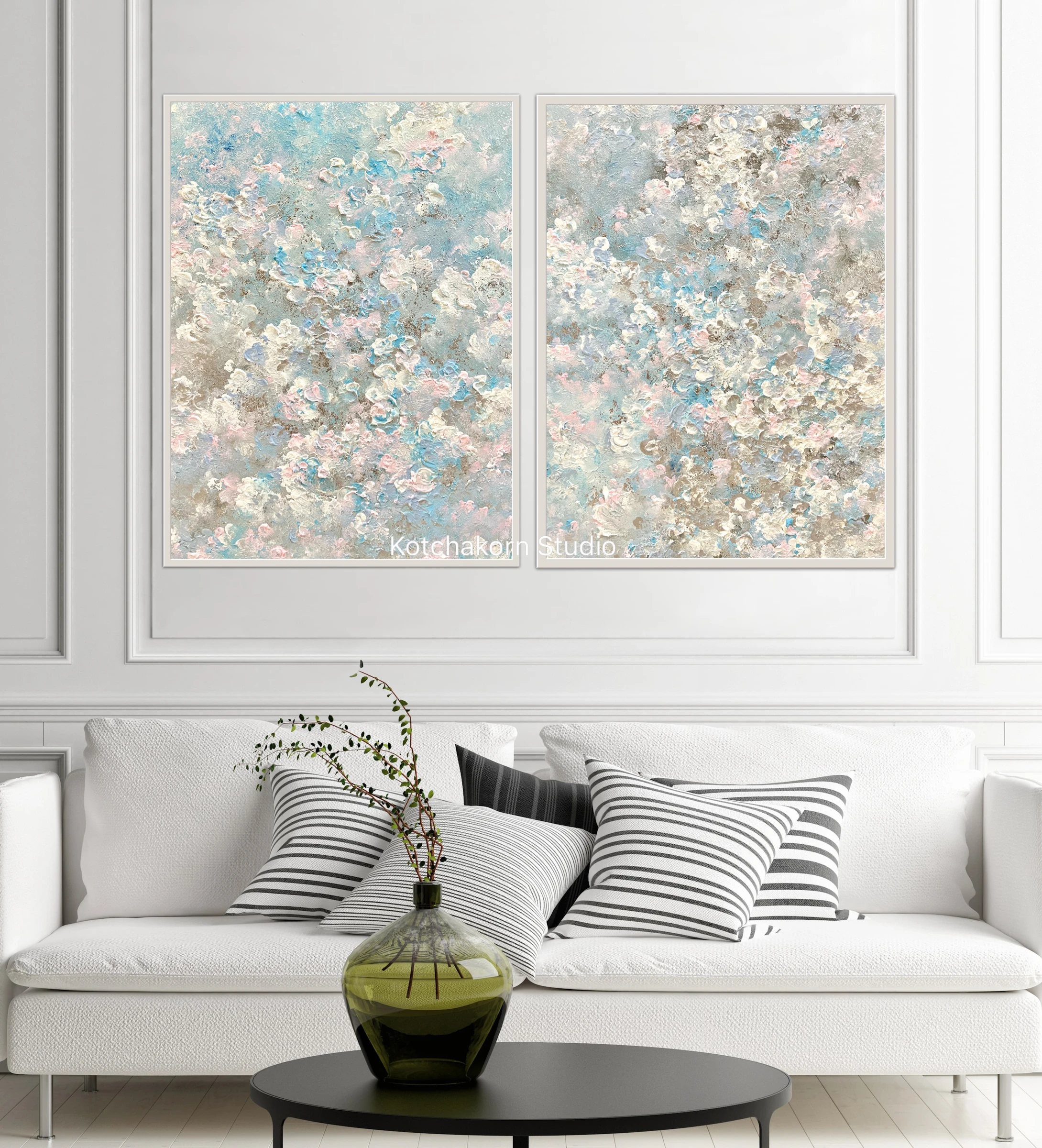 Winter’s Sakura (80x120cm)