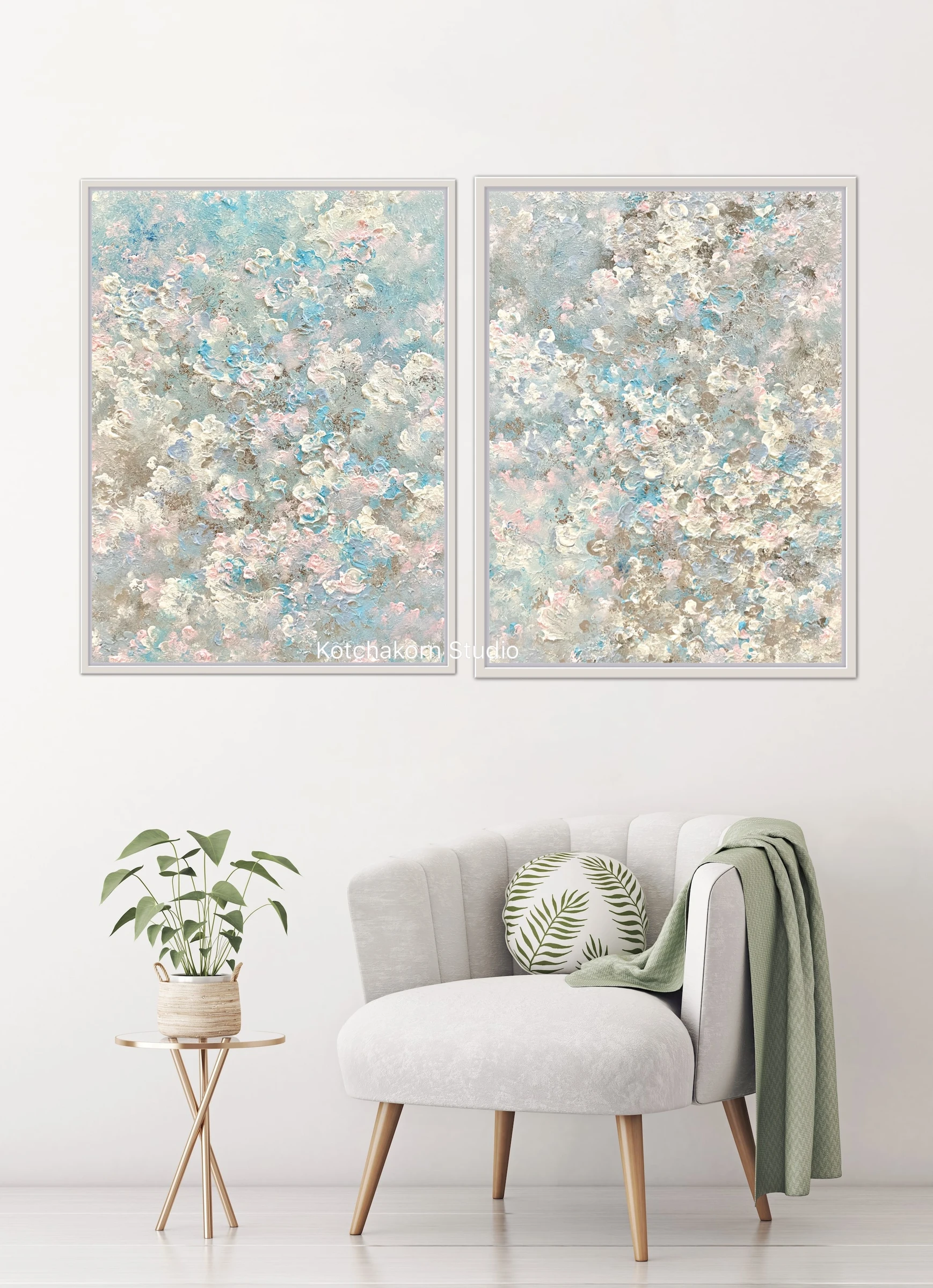 Winter’s Sakura (80x120cm)