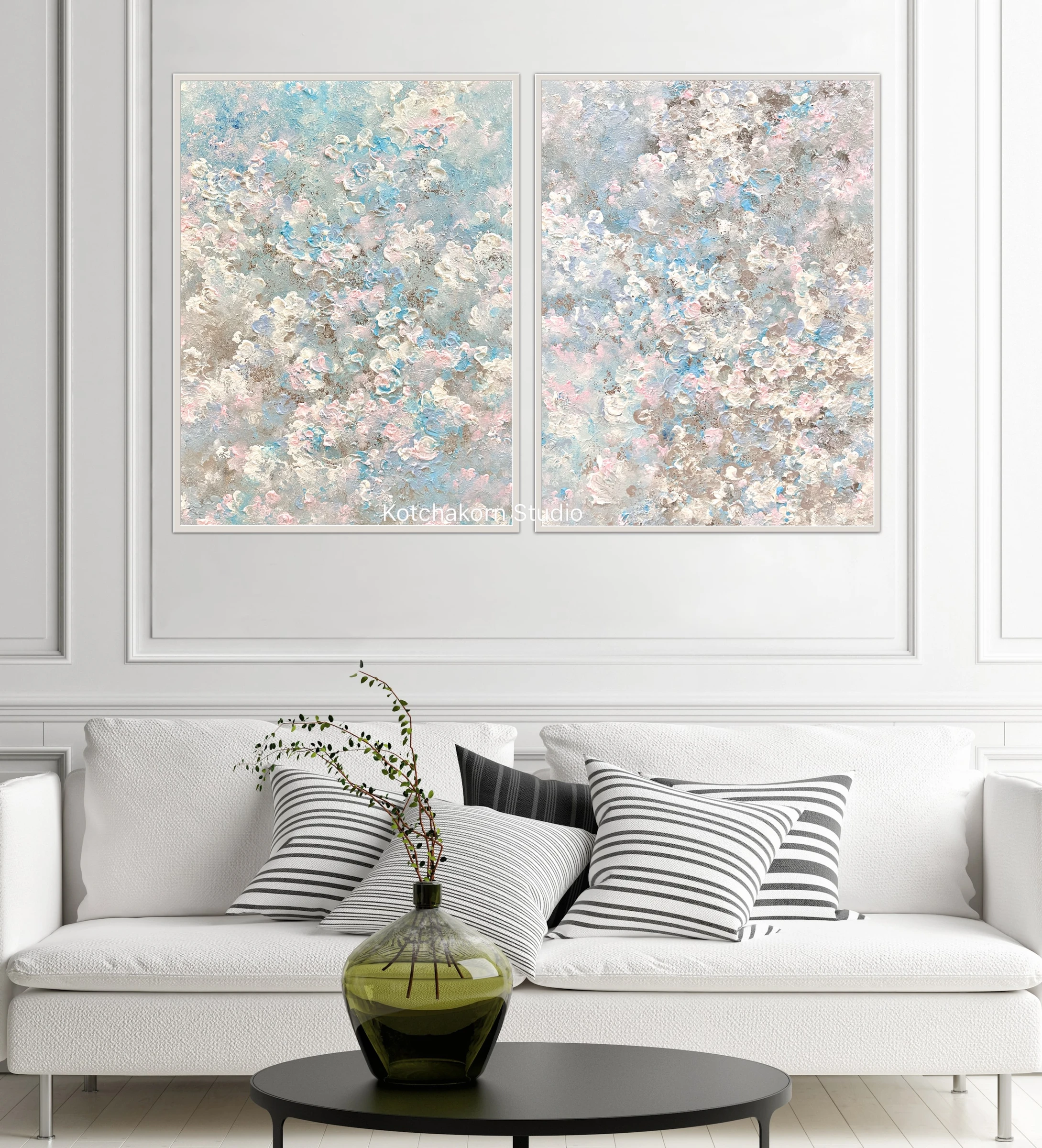 Winter’s Sakura (80x120cm)