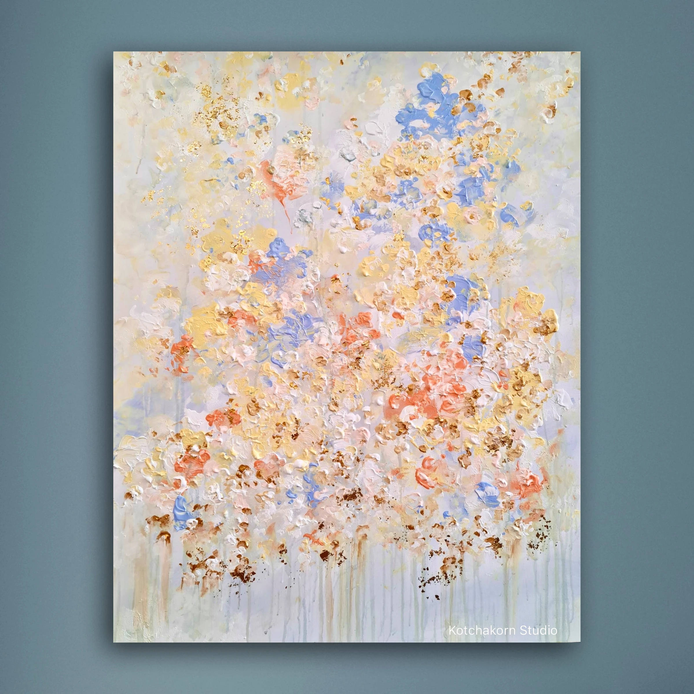 Winter Lotus (100x80cm)