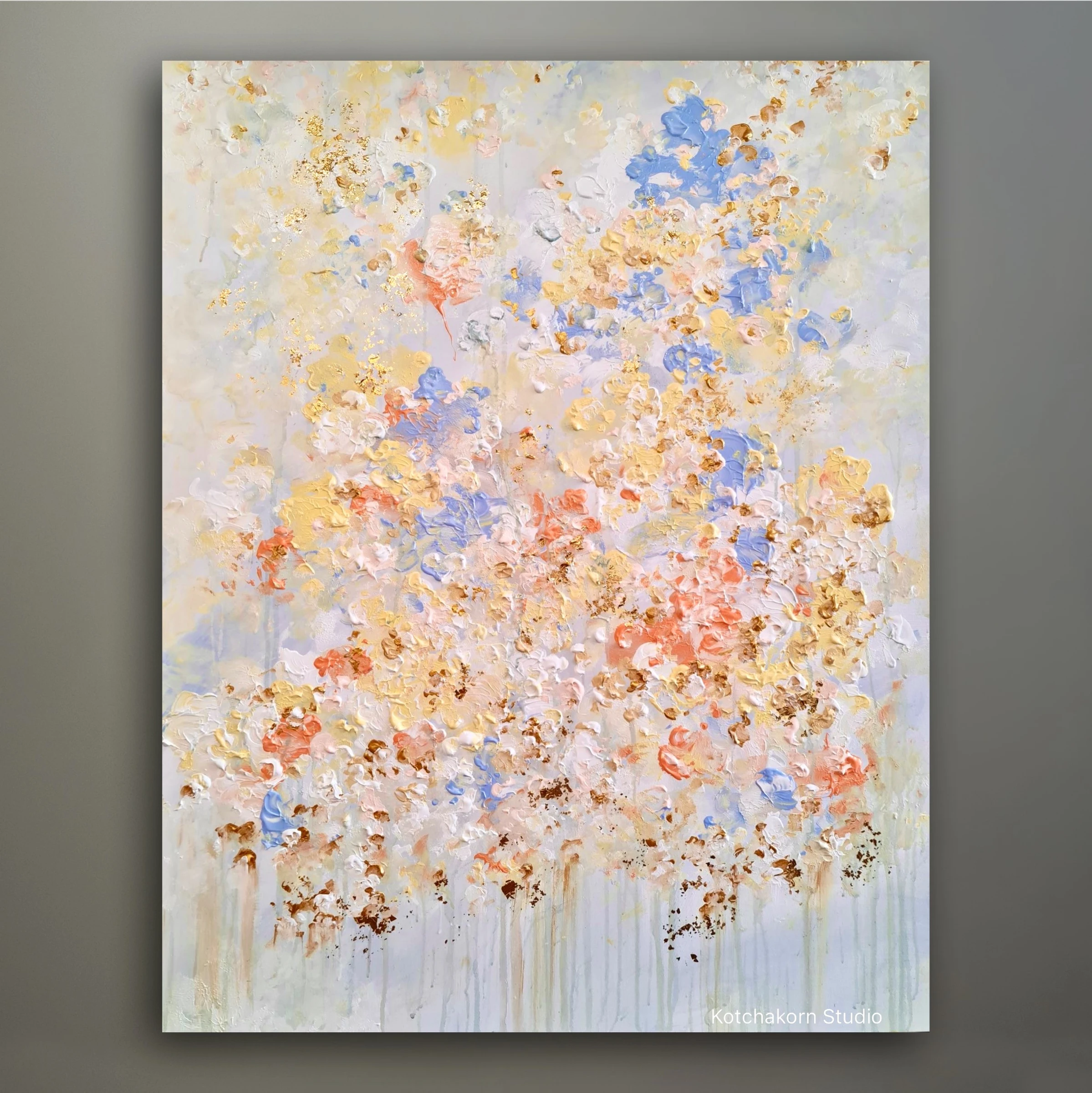 Winter Lotus (100x80cm)