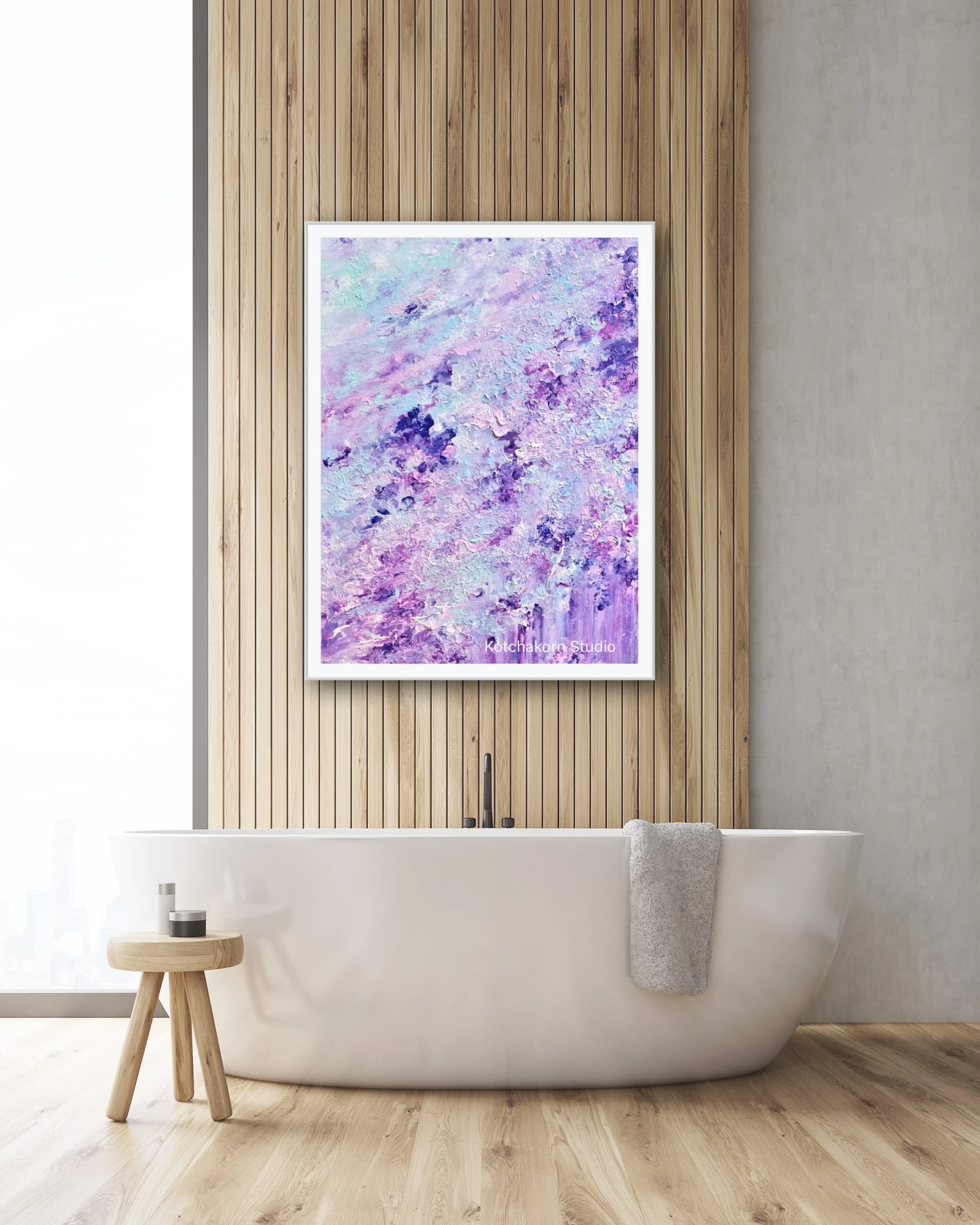 Amethyst's Sky (80x60cm)