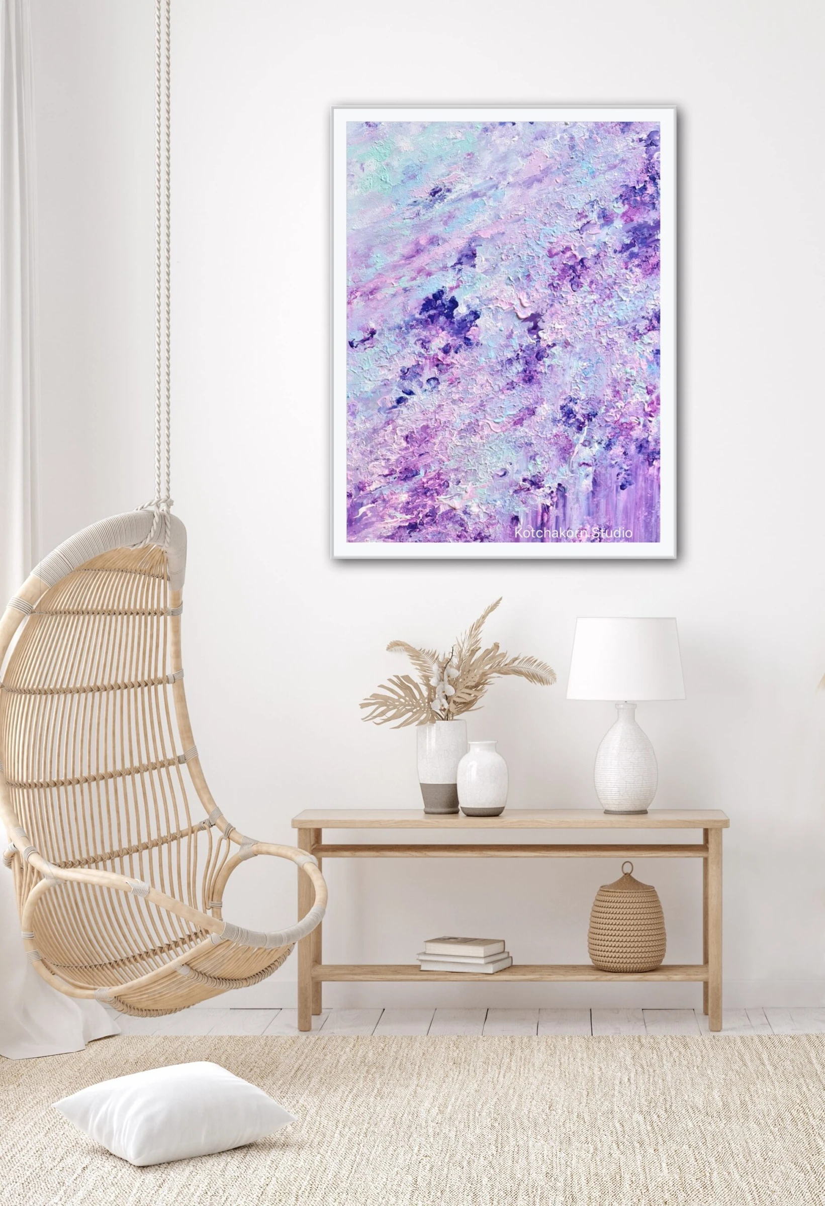 Amethyst's Sky (80x60cm)