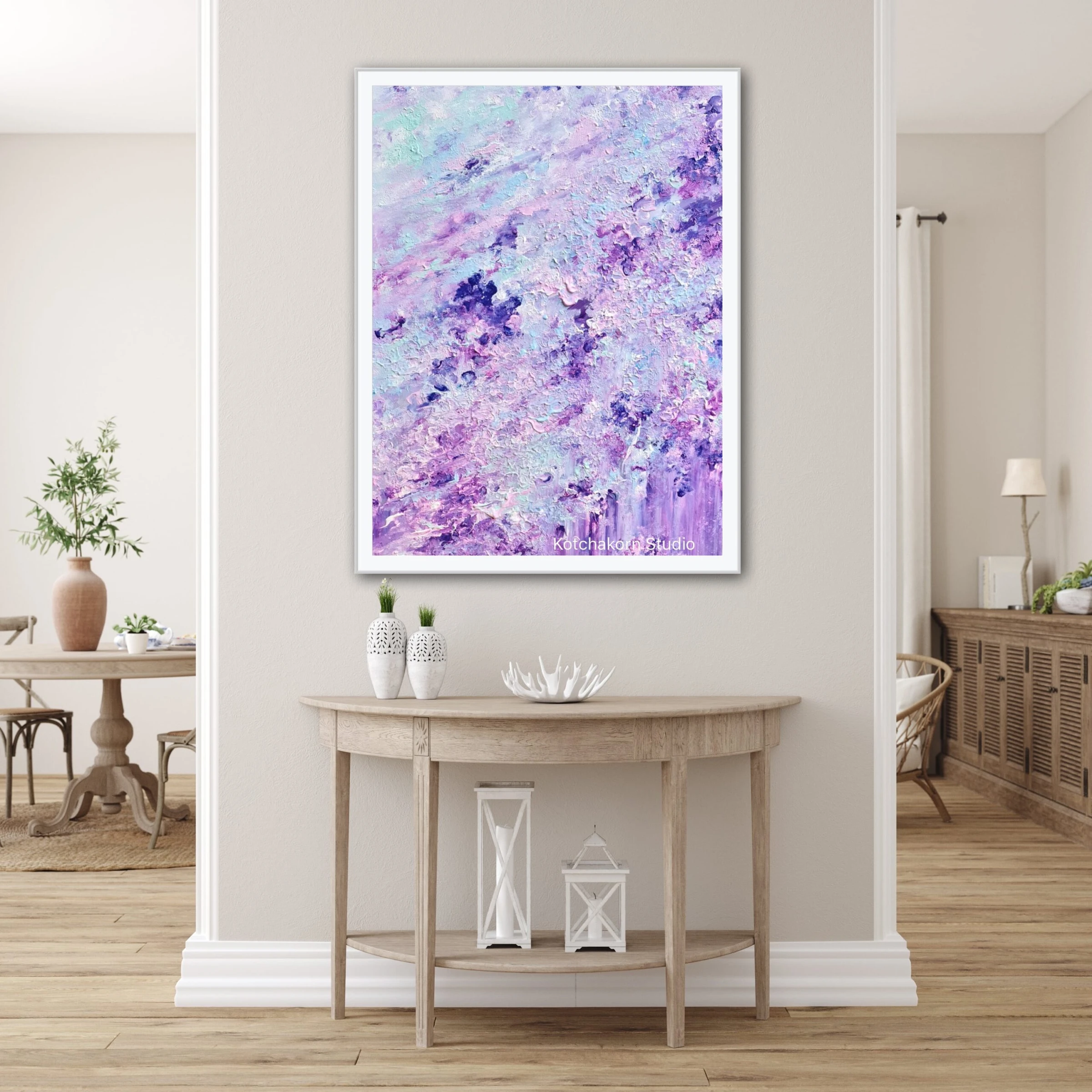 Amethyst's Sky (80x60cm)
