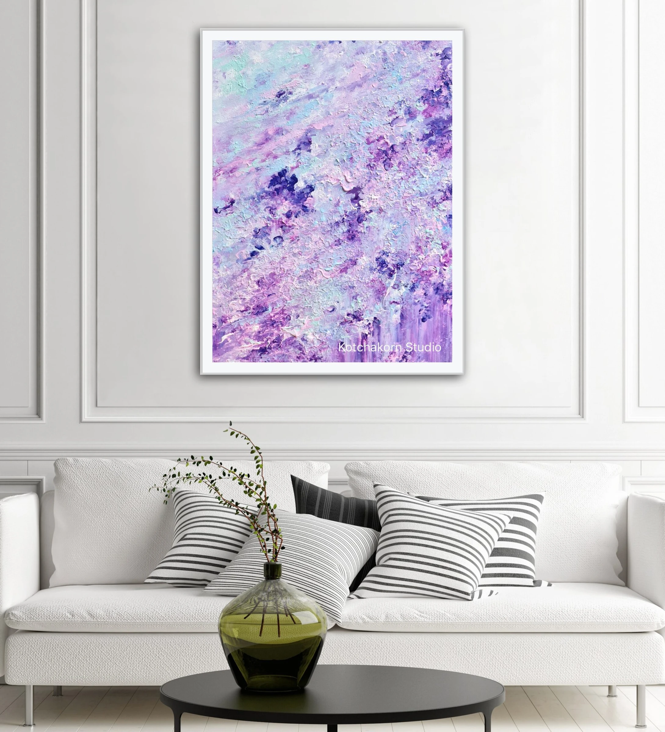 Amethyst's Sky (80x60cm)