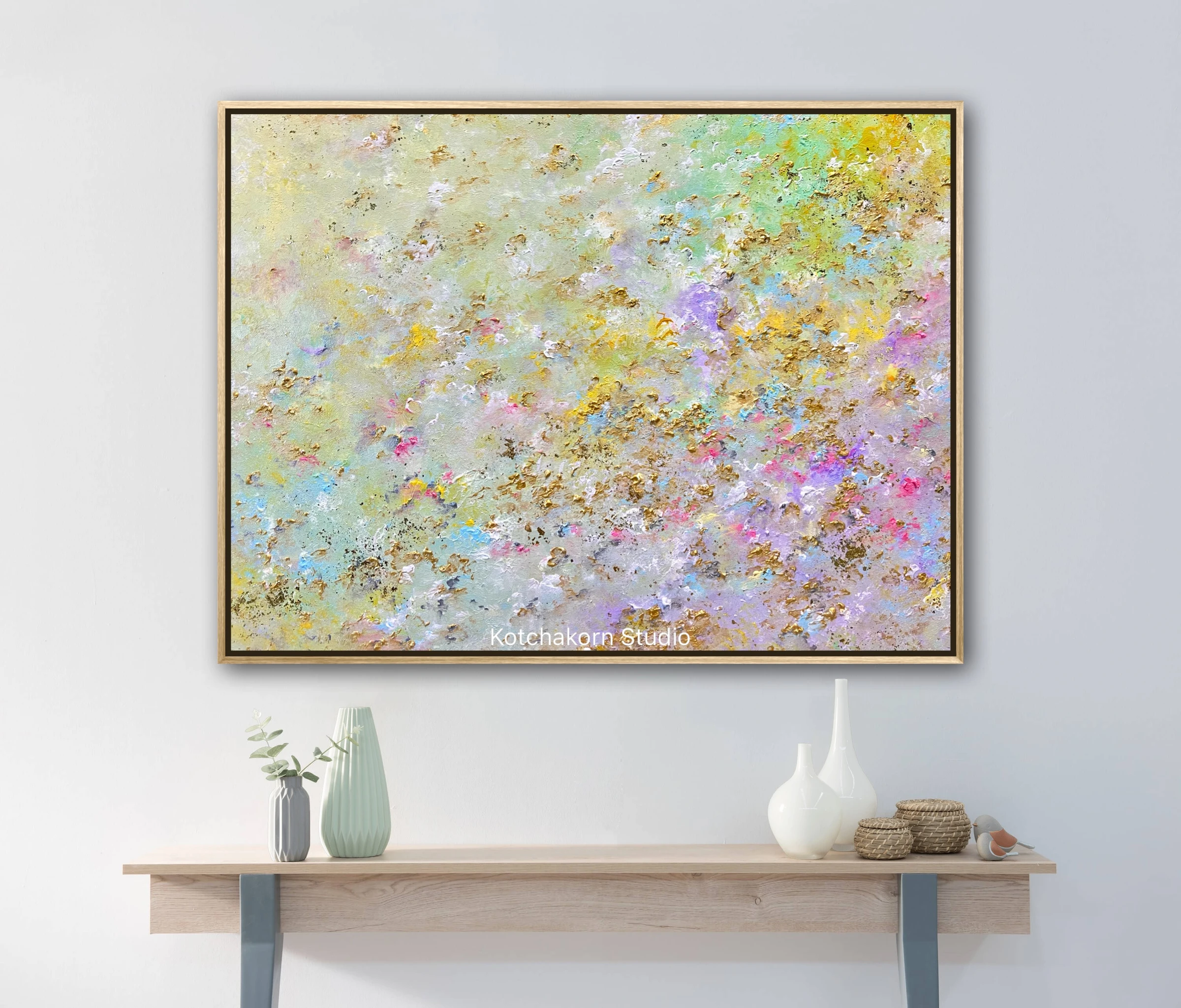 The Floating Lotus (80x60cm)