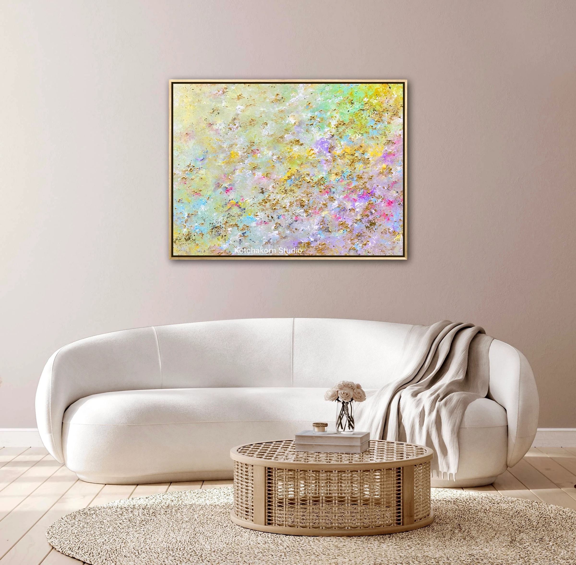 The Floating Lotus (80x60cm)