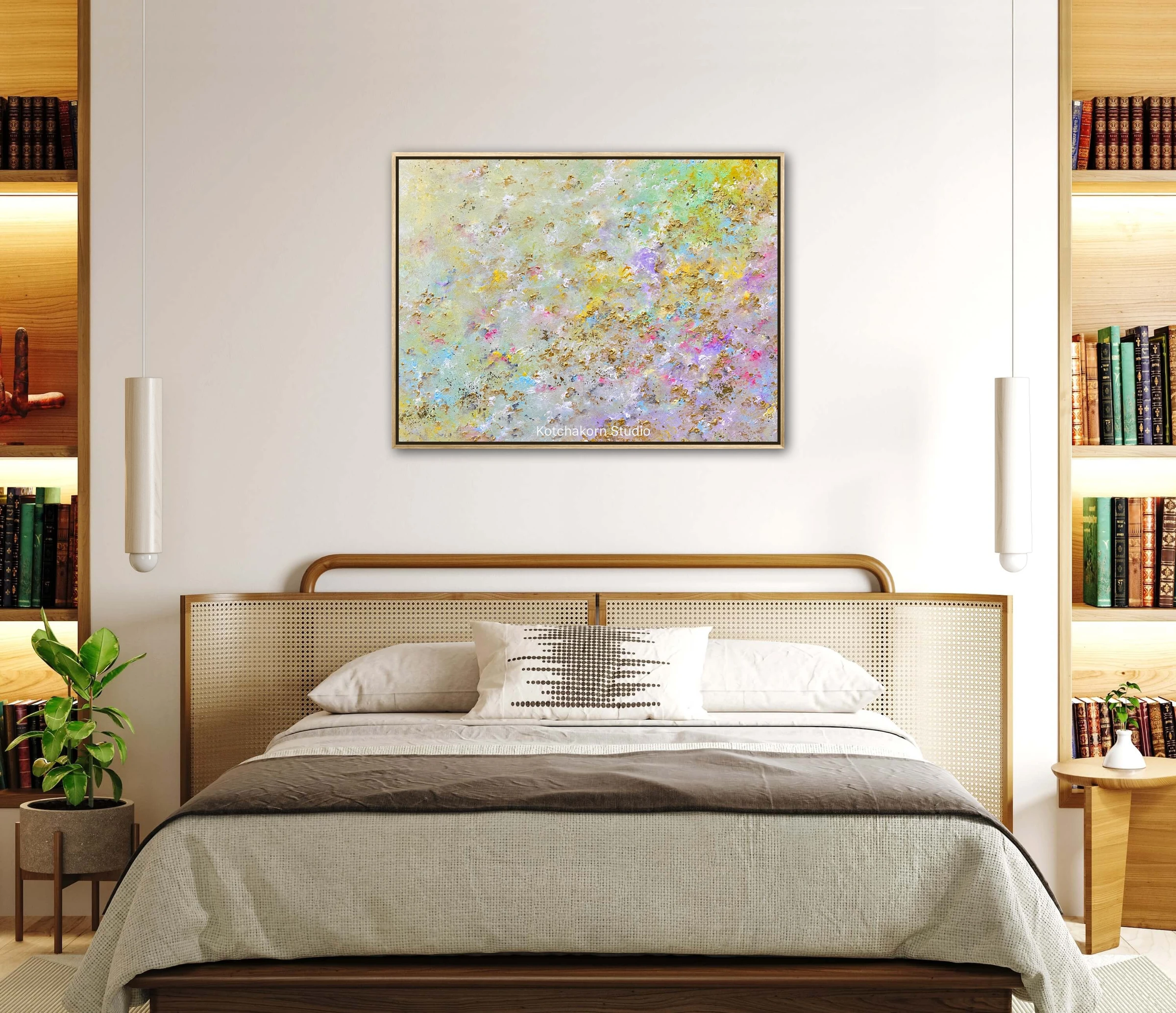 The Floating Lotus (80x60cm)