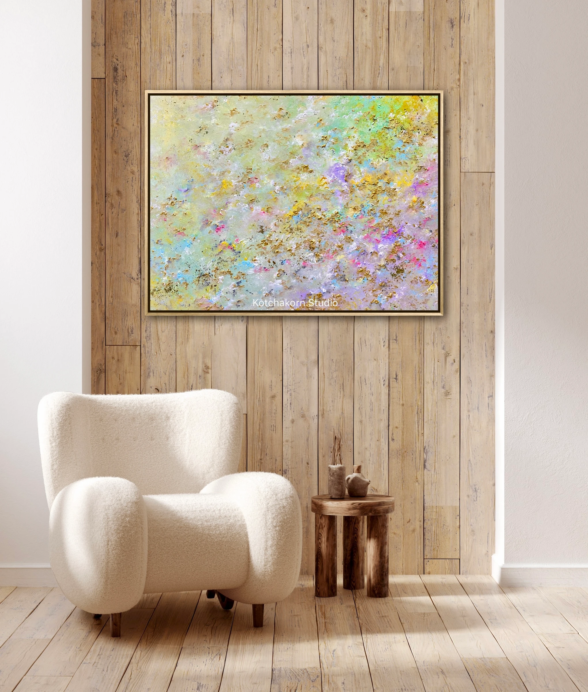 The Floating Lotus (80x60cm)