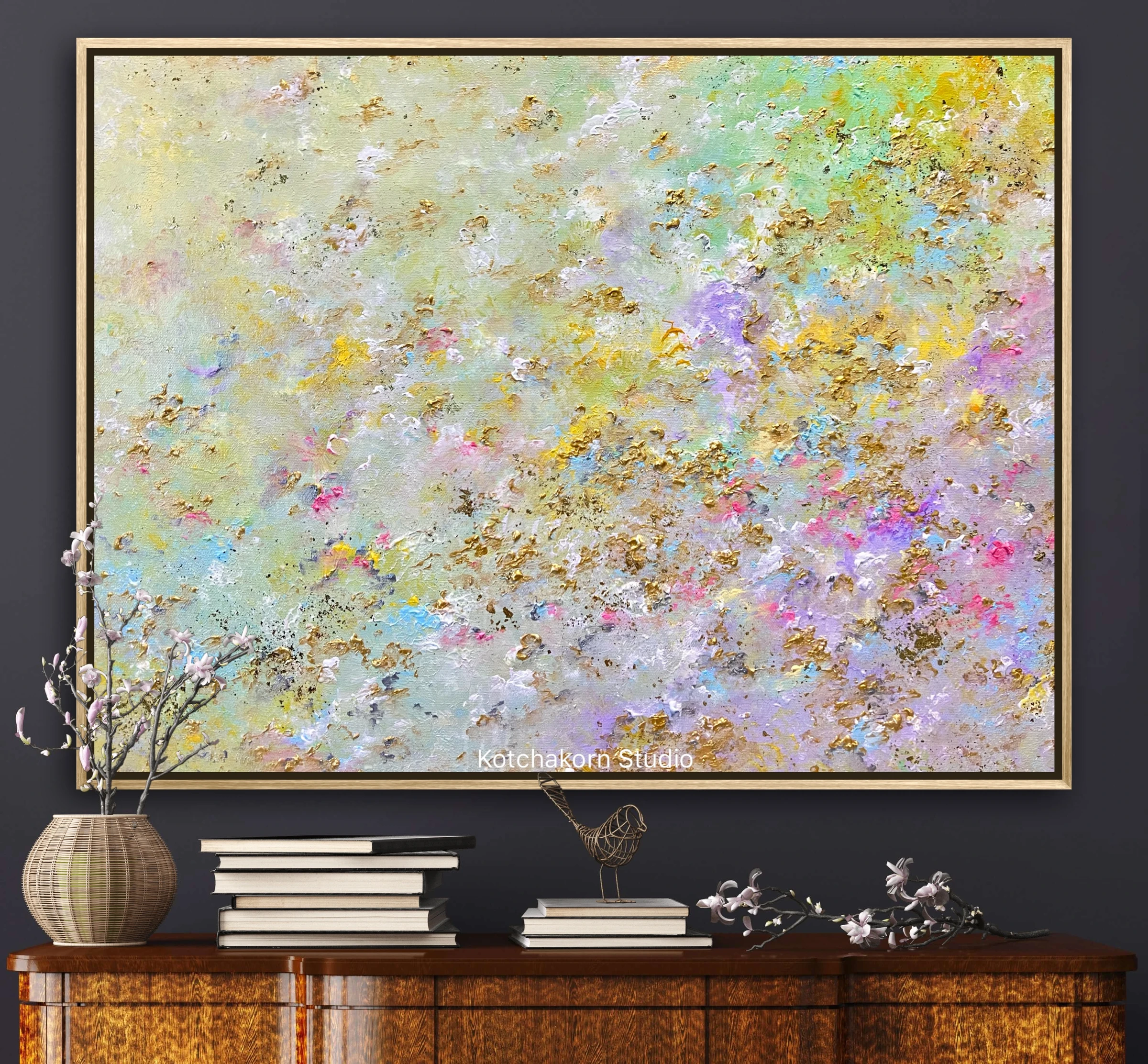 The Floating Lotus (80x60cm)
