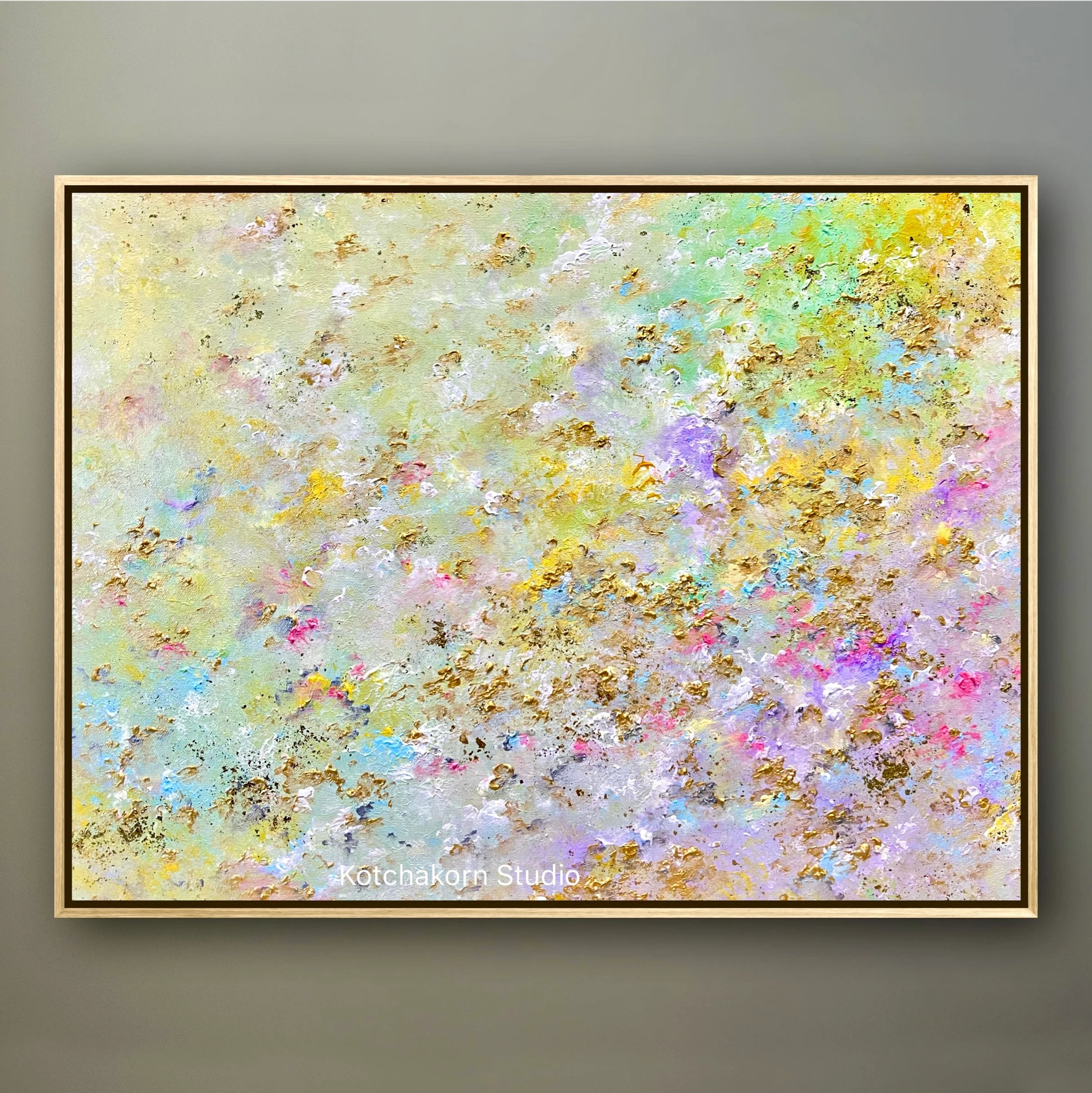 The Floating Lotus (80x60cm)
